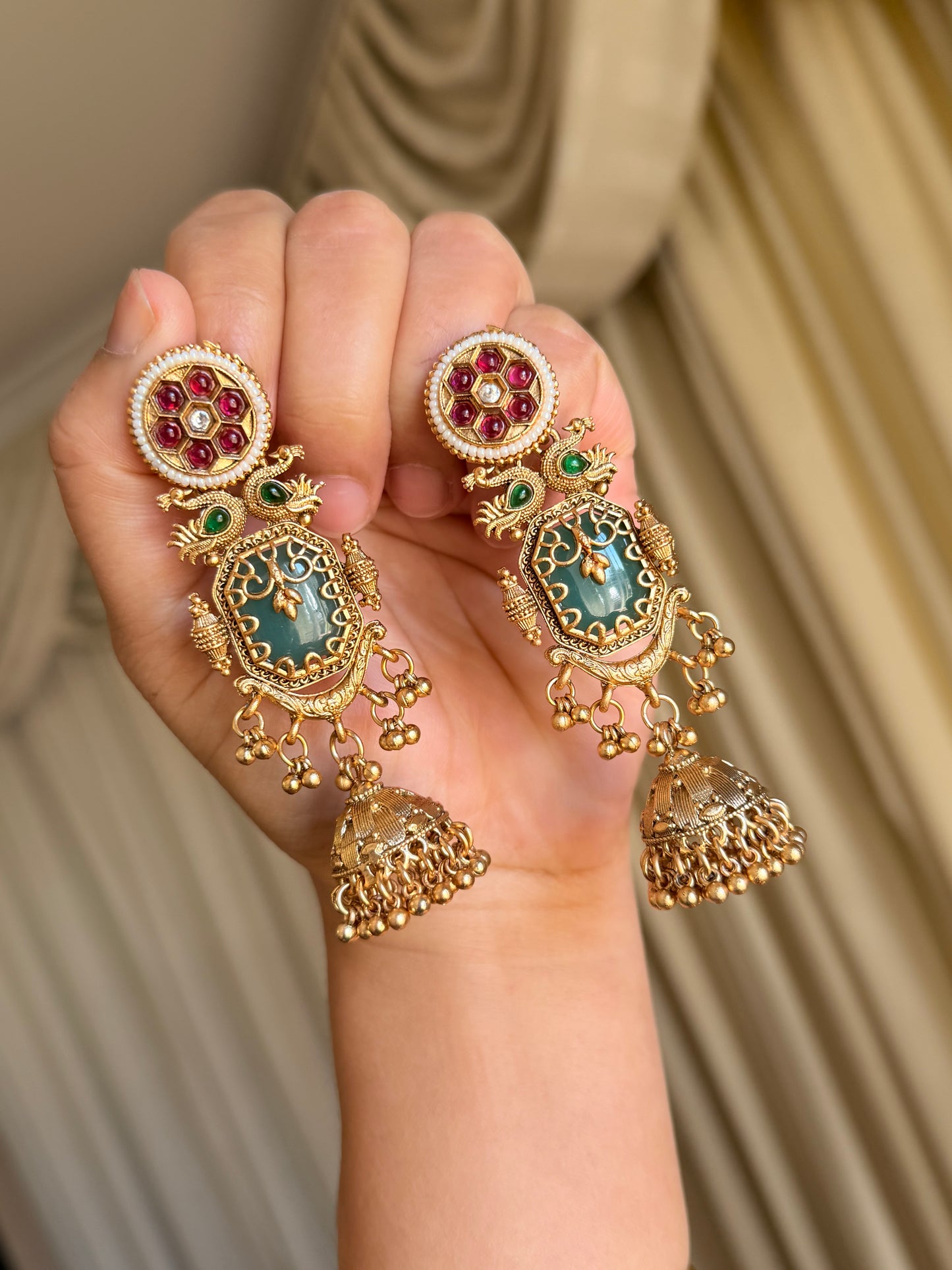 Kashmiri earrings