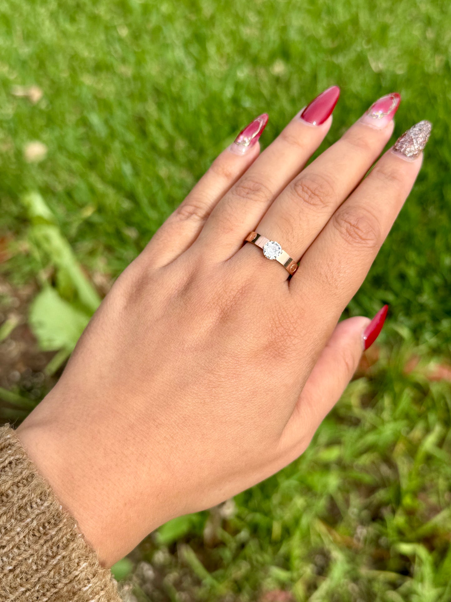 Anti tarnish ring