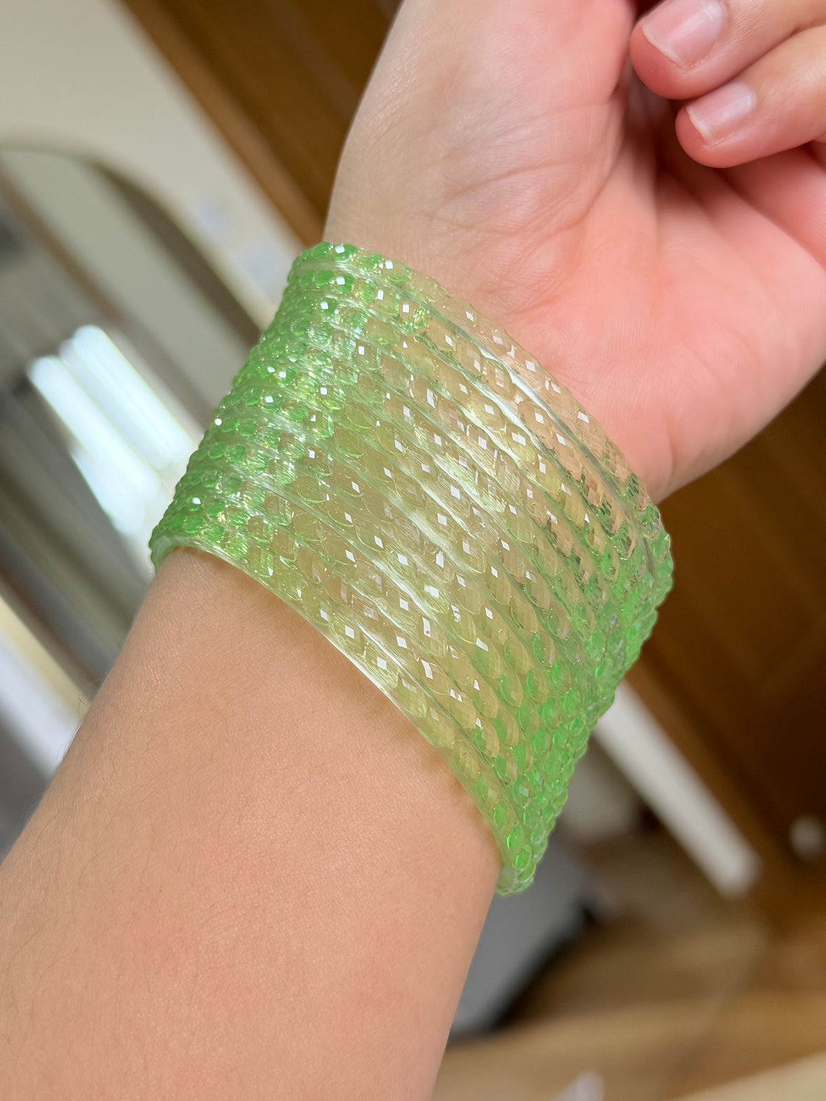 Glass bangles