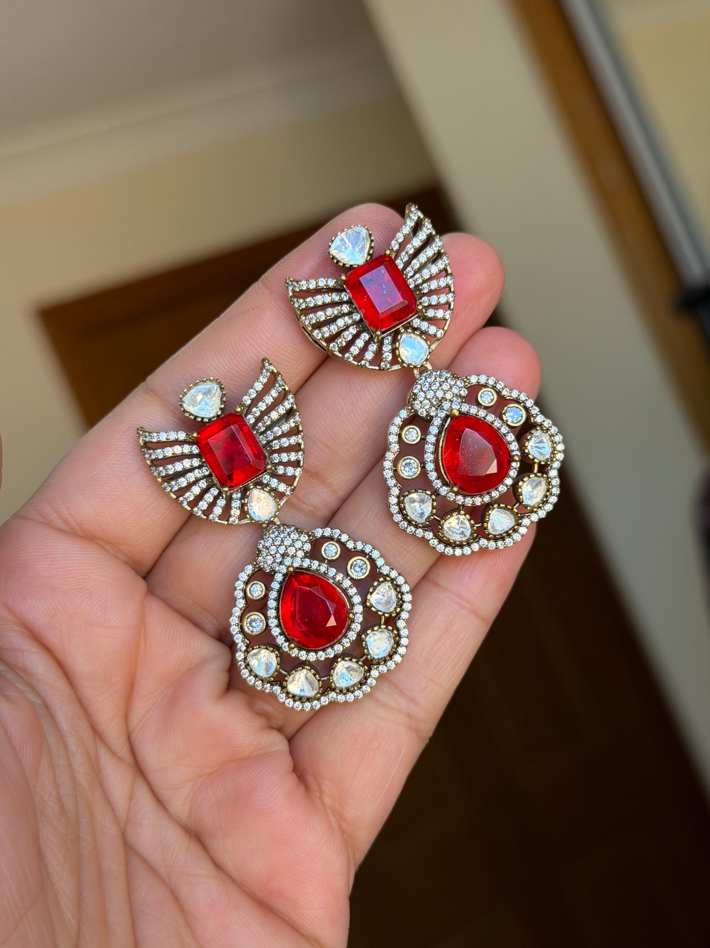 Premium moissanite earrings