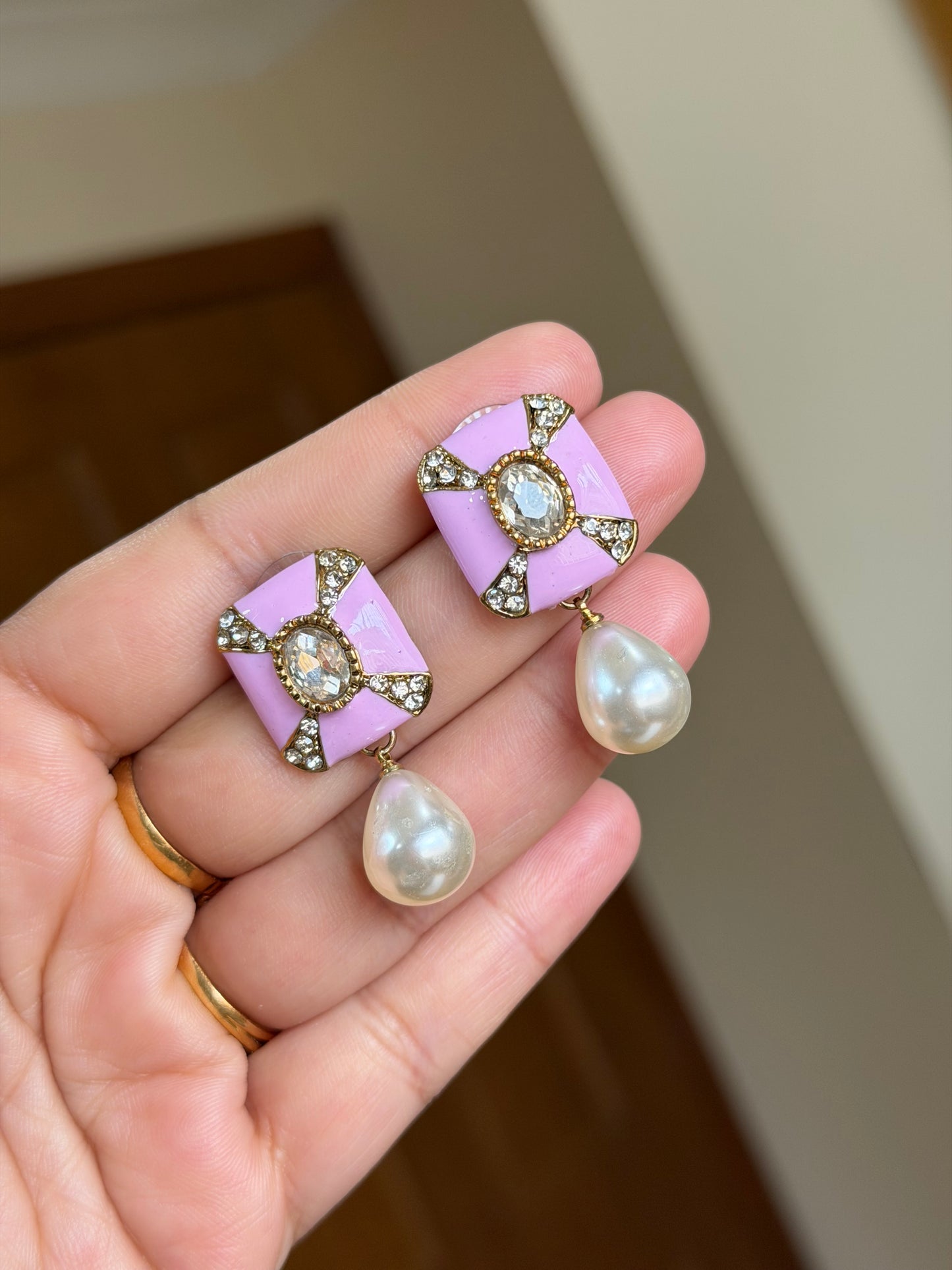 Small earrings