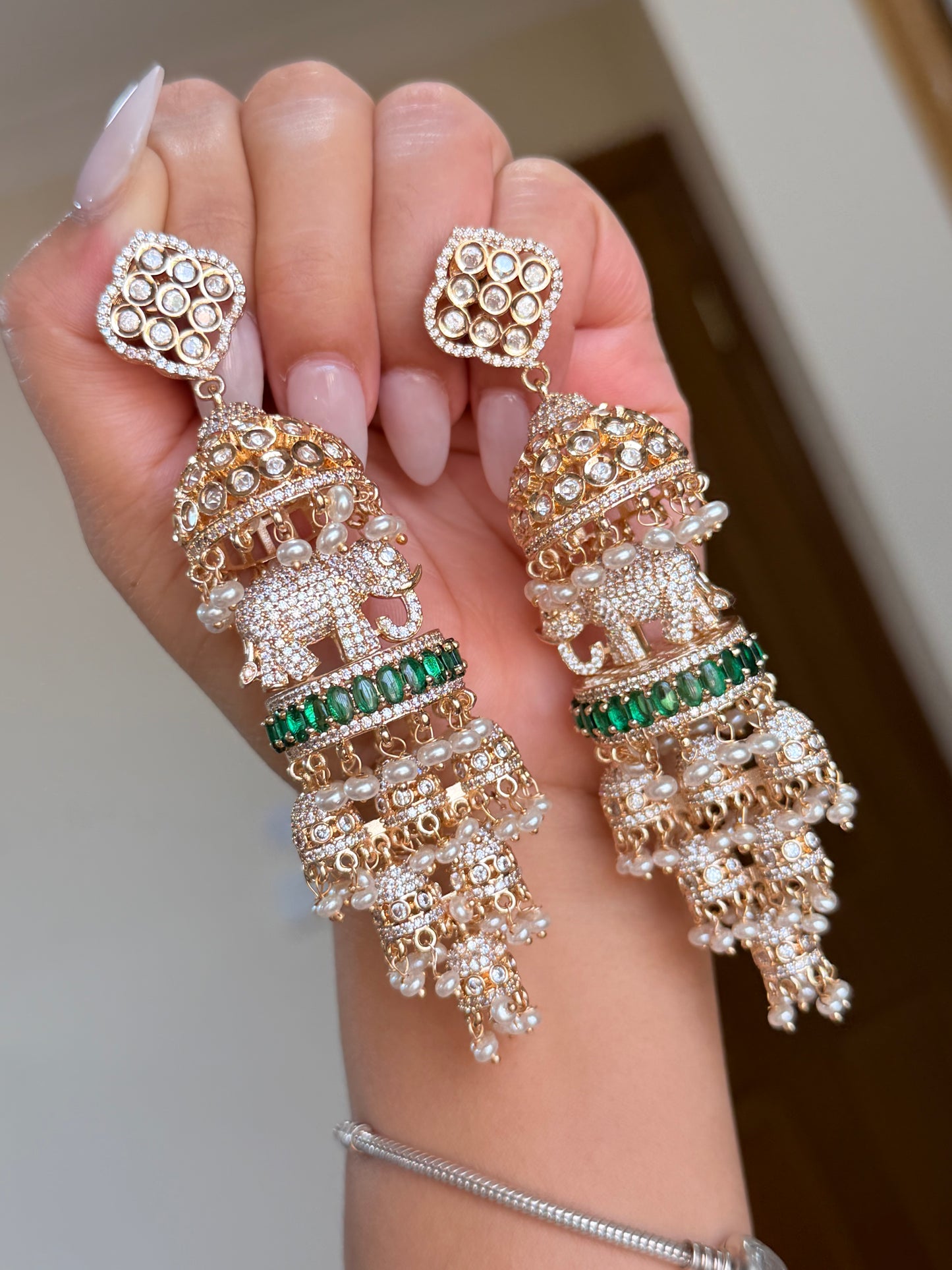 Statement earrings