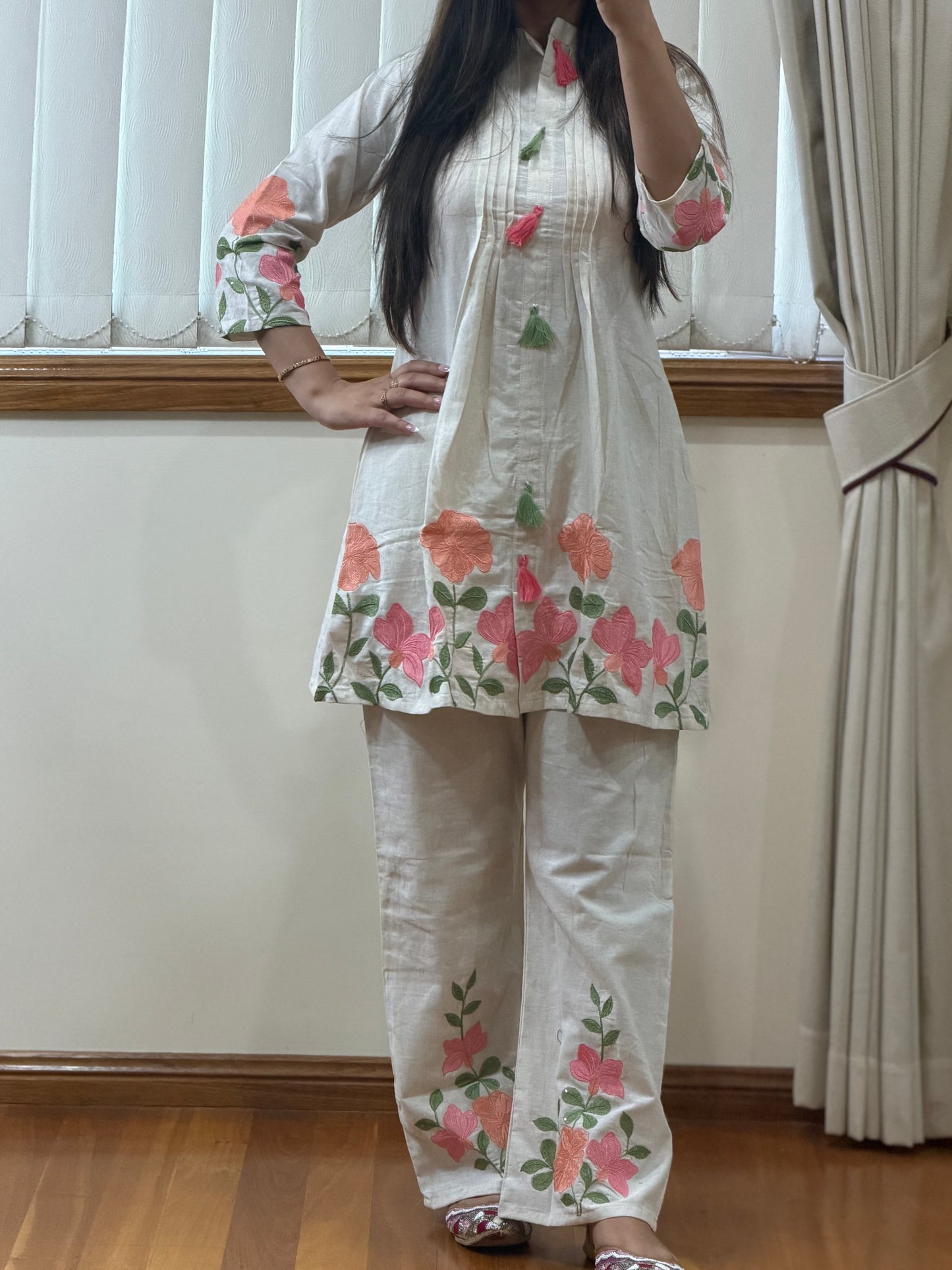 Khadi cotton cord set