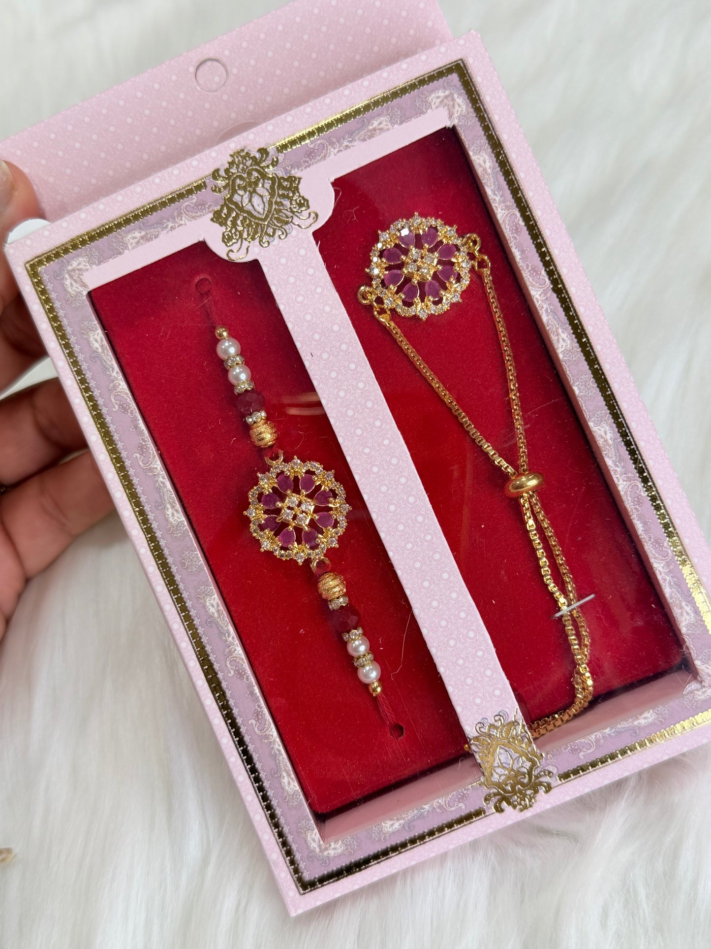 Brother bhabi rakhi combo