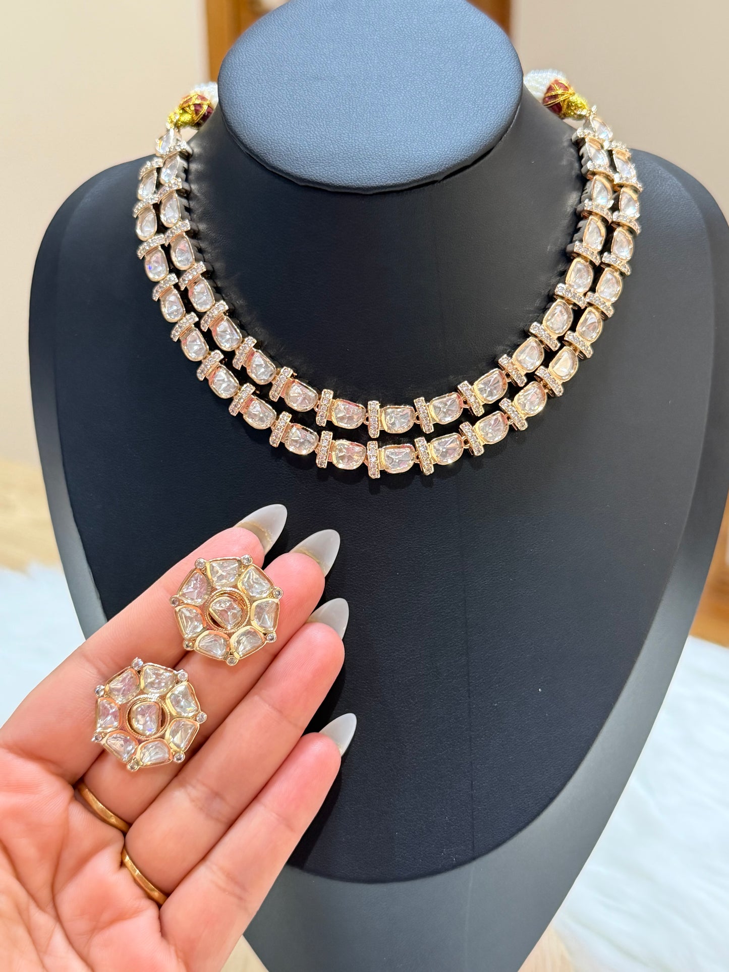 Premium tyani inspired necklace set