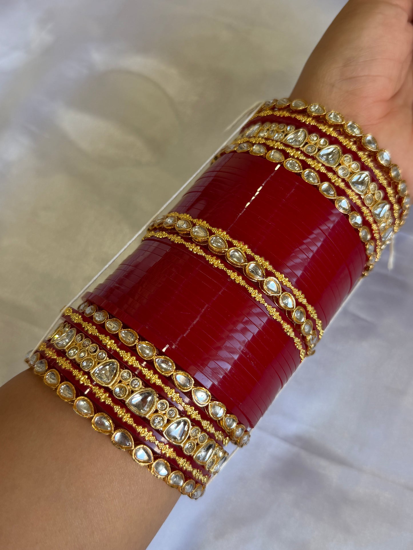 Traditional kundan chooda