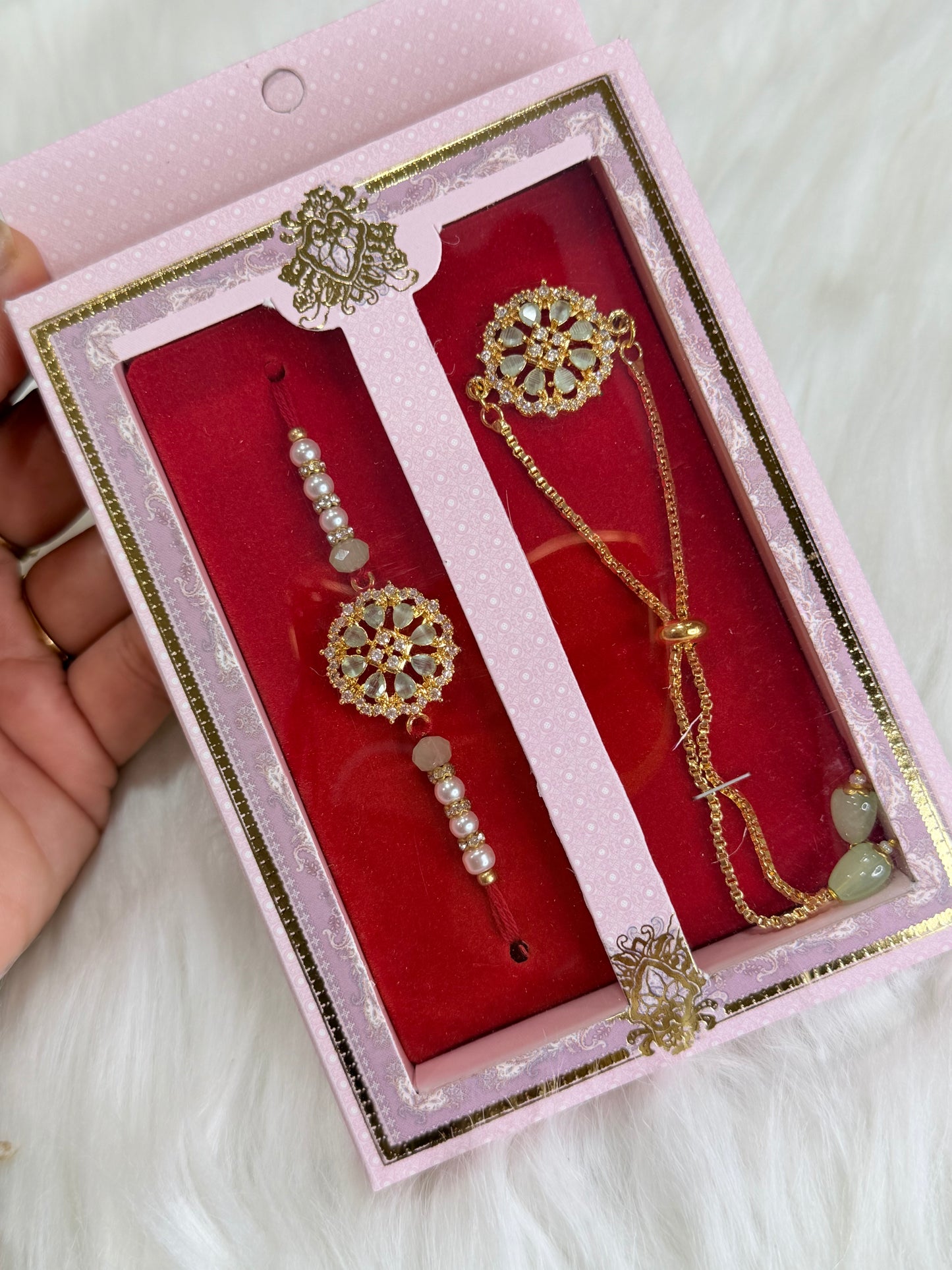 Brother bhabi rakhi combo