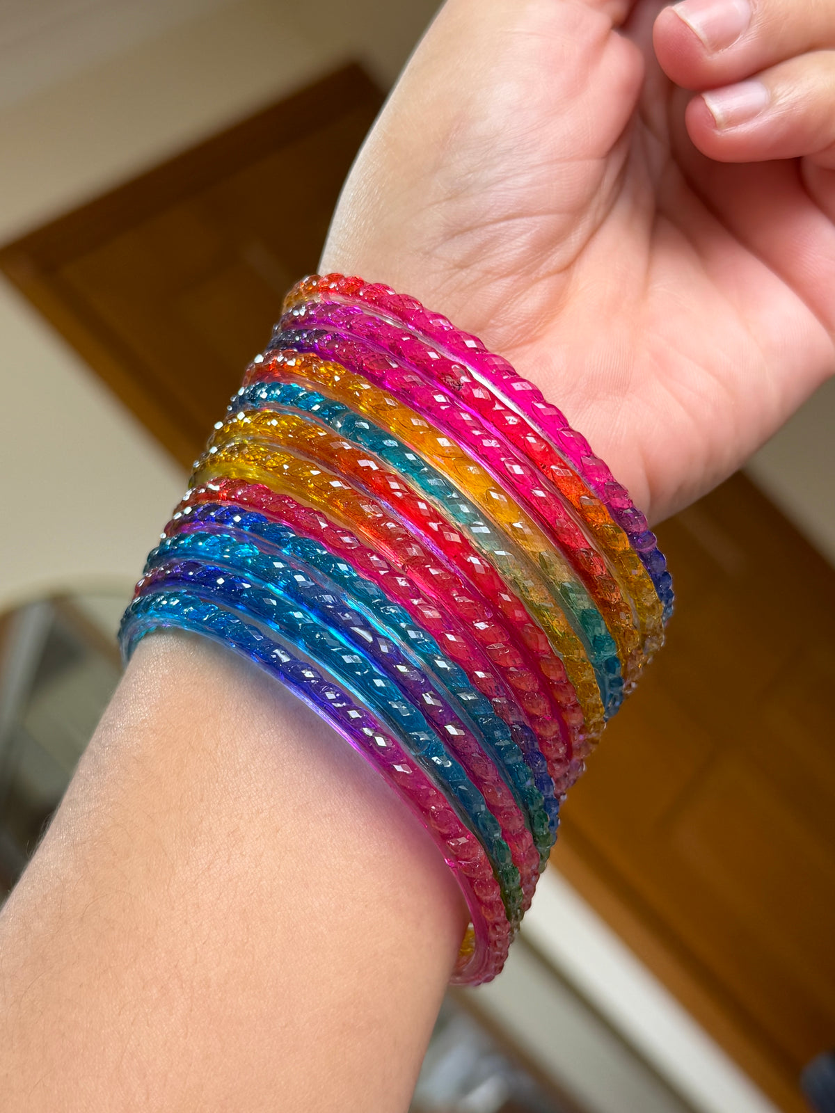 Glass bangles