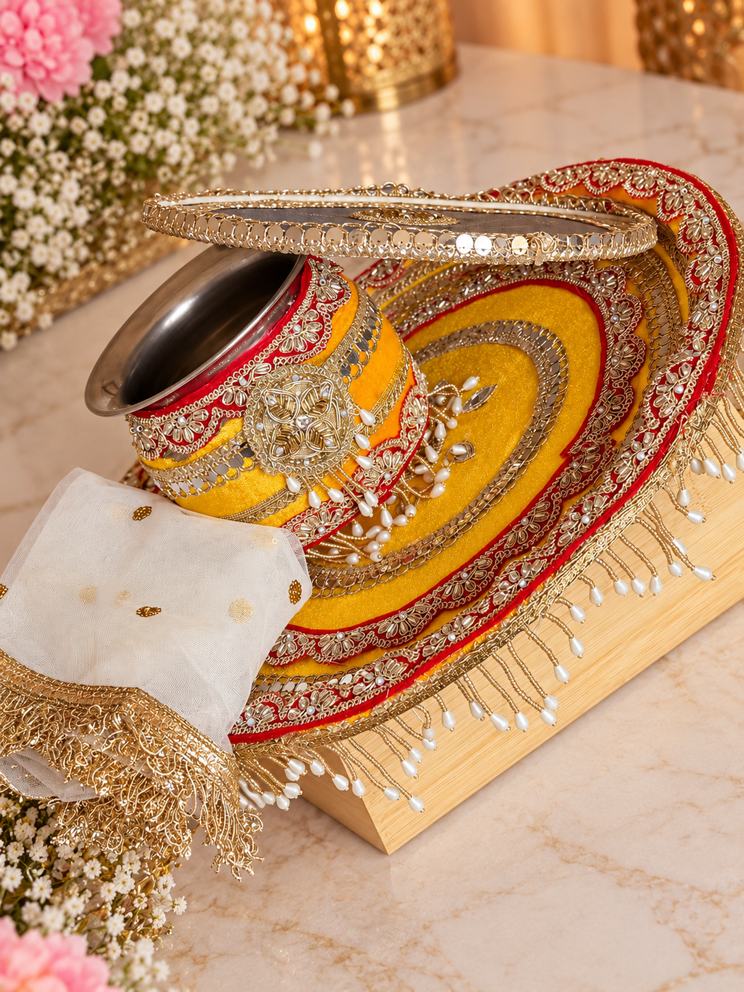Karwa chauth thali set