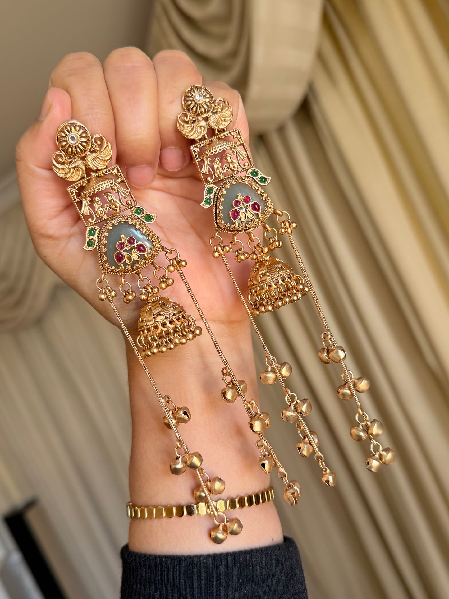 Kashmiri earrings