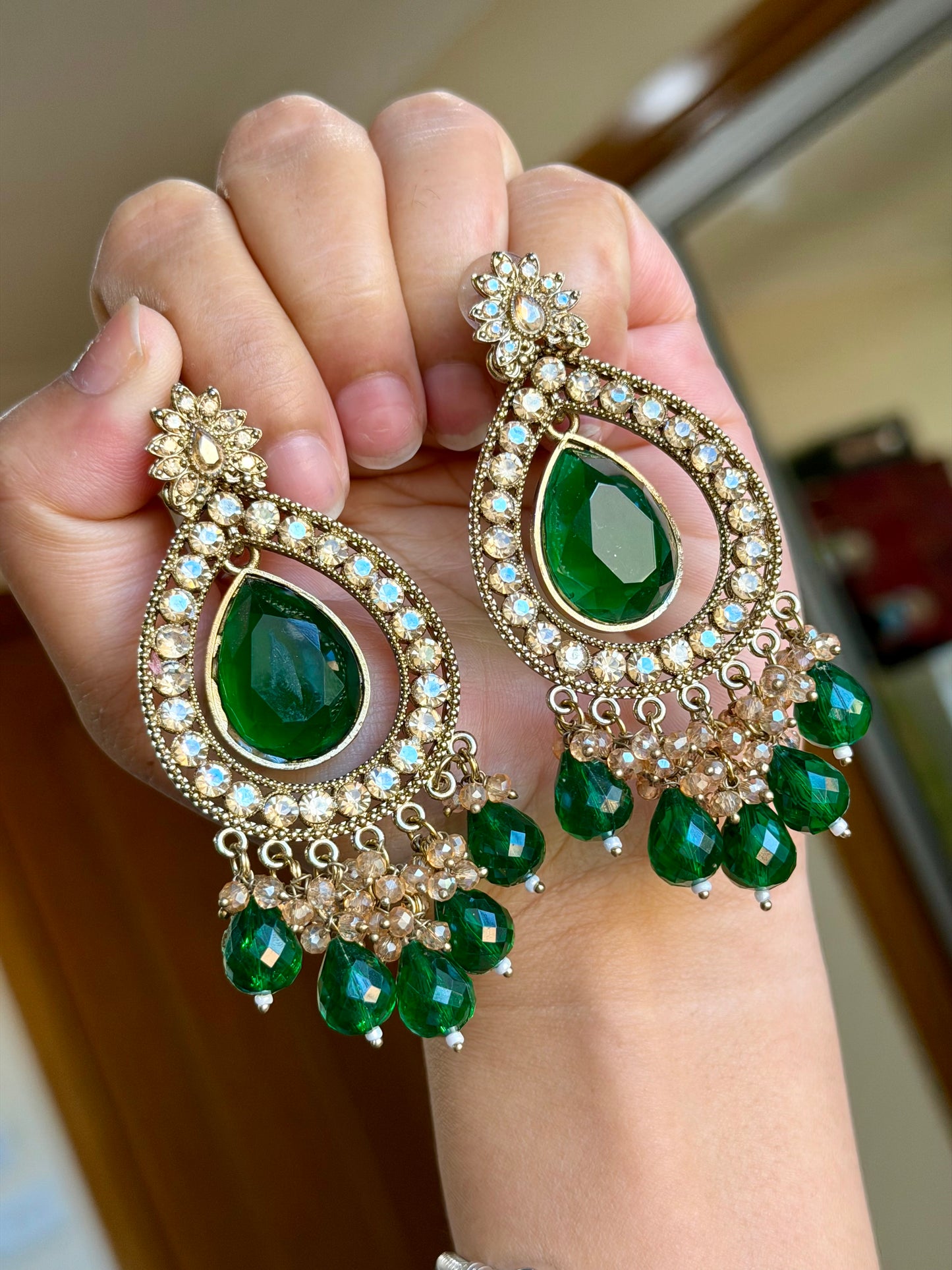 Kundan earrings