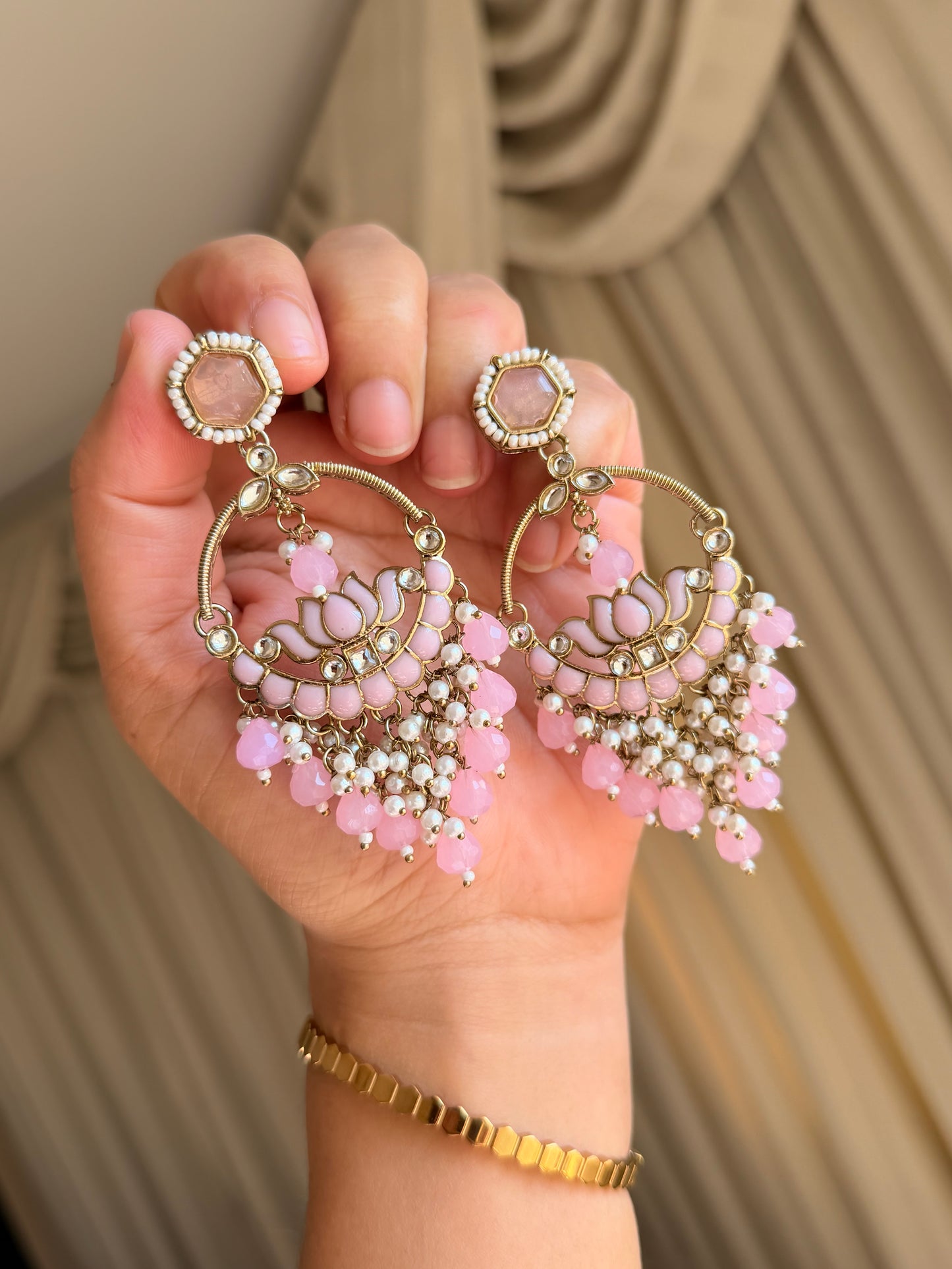 Kundan earrings