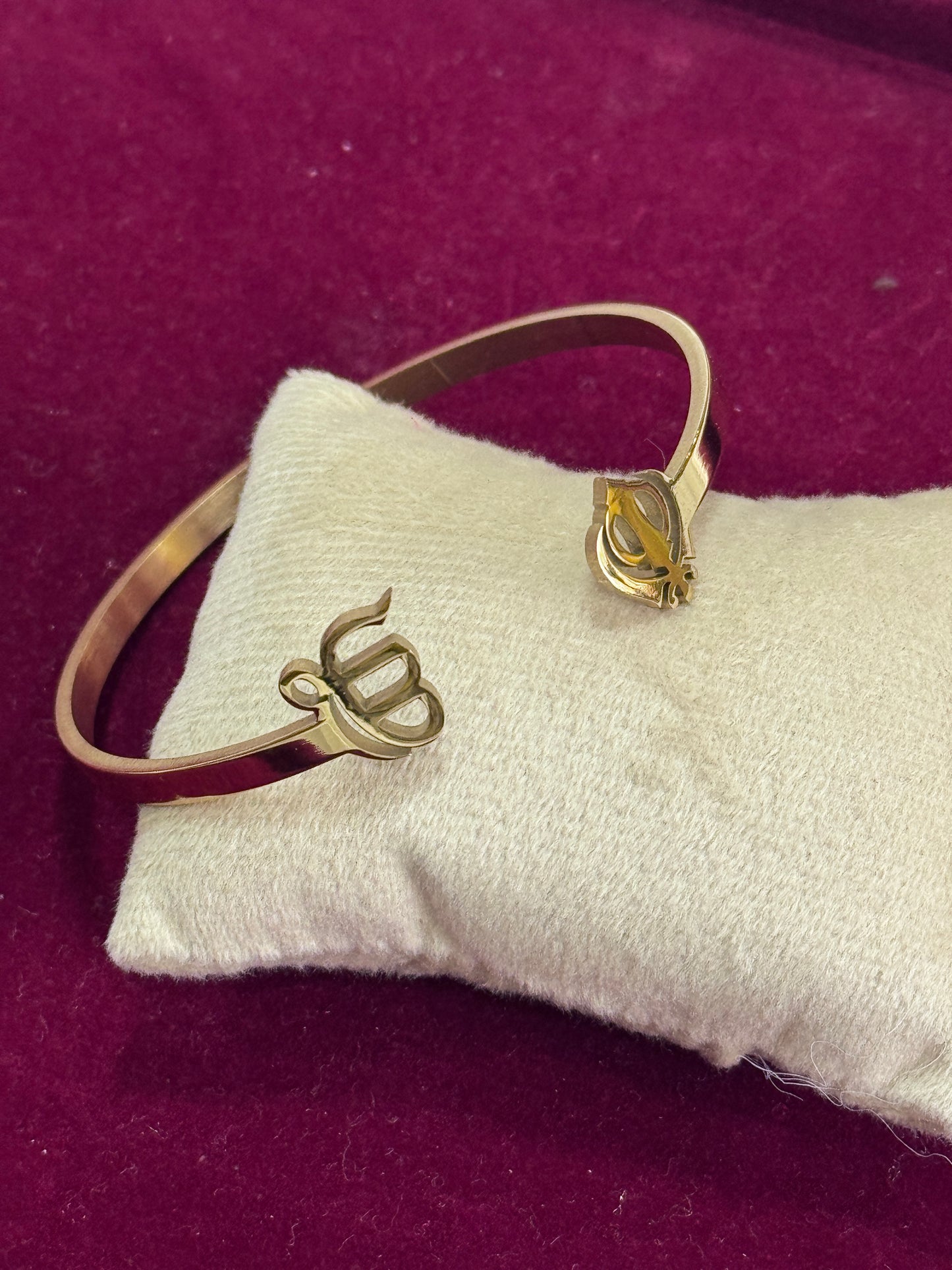 Gold plated anti tarnish bracelet