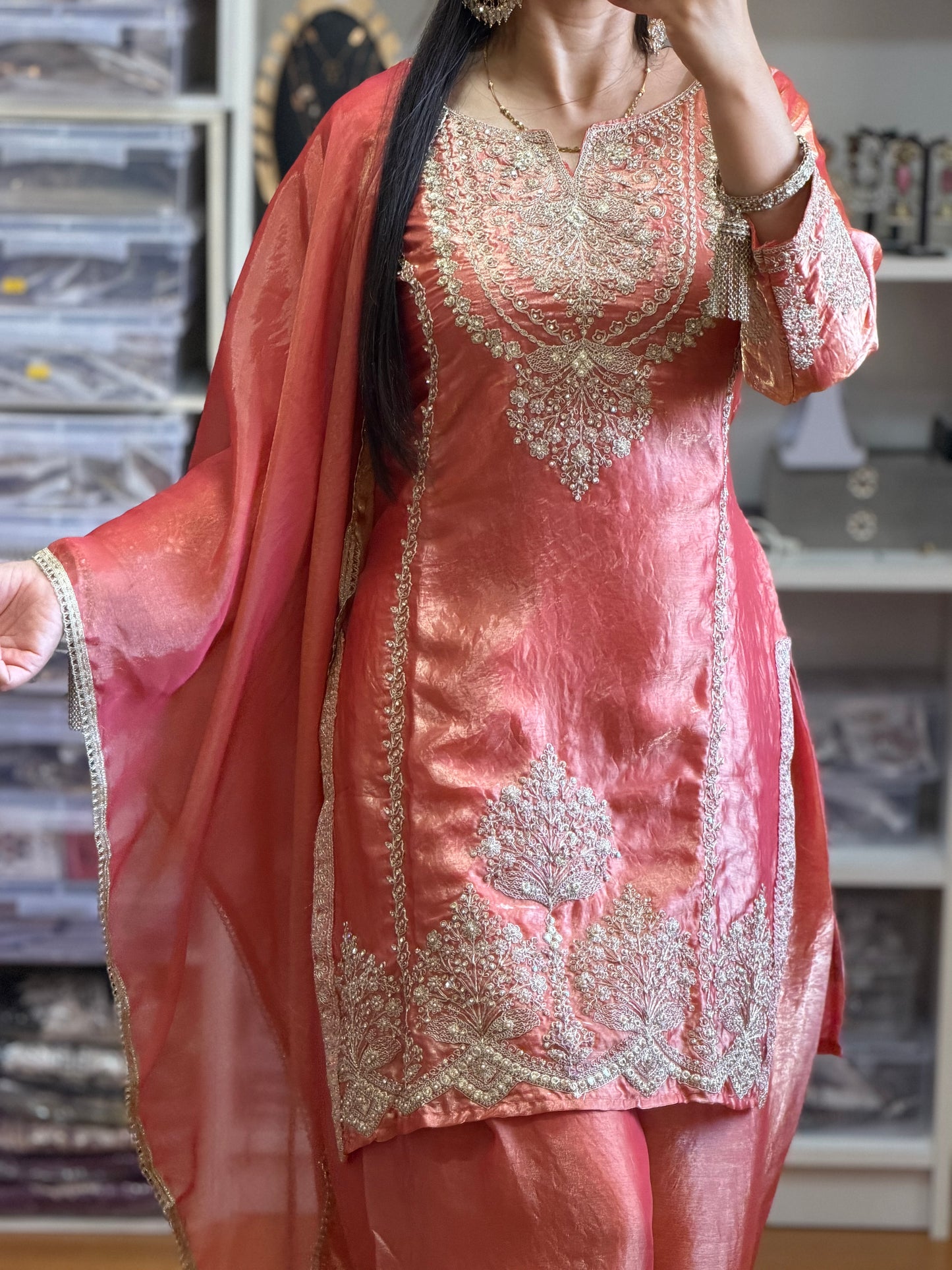 ✨ Elegant Viscose Fandy Suit Set ✨