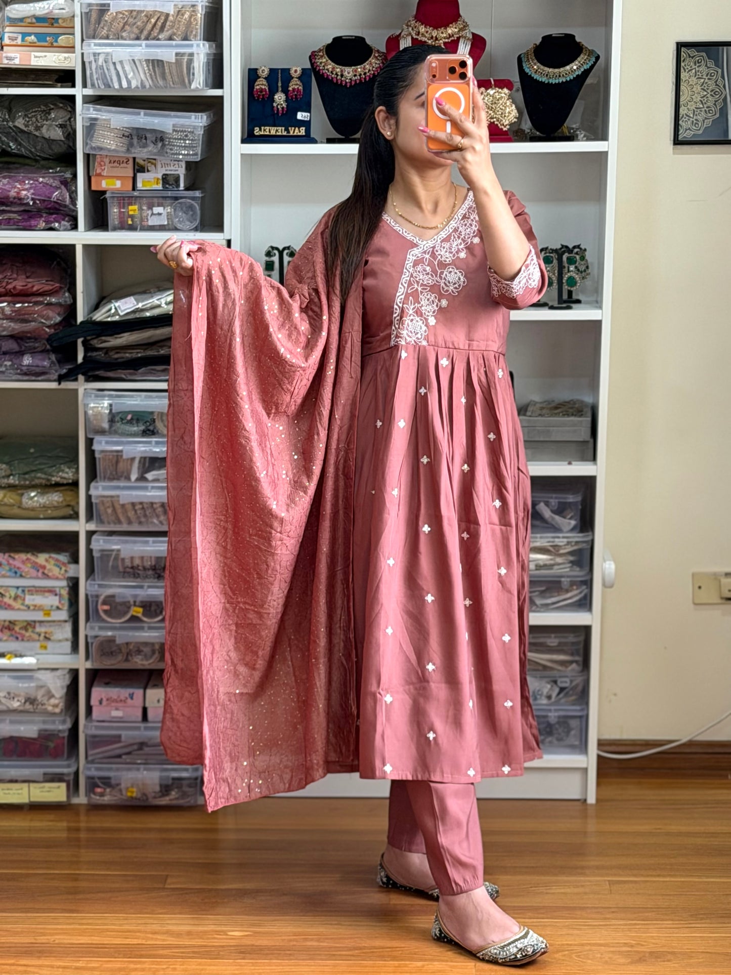 HEAVY ROMAN SILK SUIT