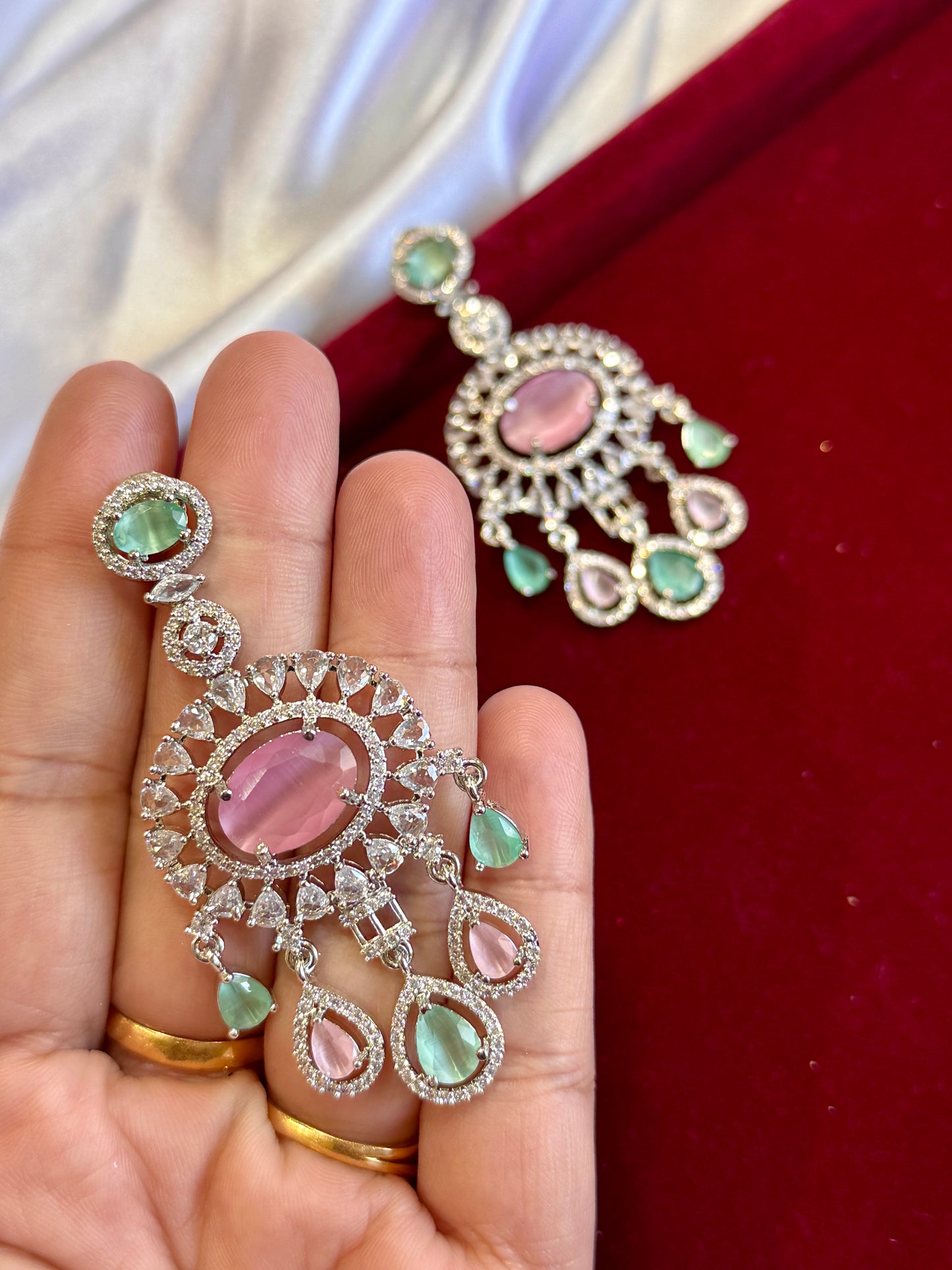 Ad earrings
