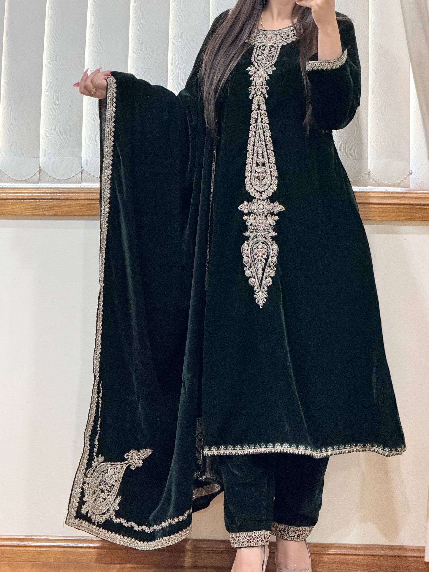Premium velvet dress