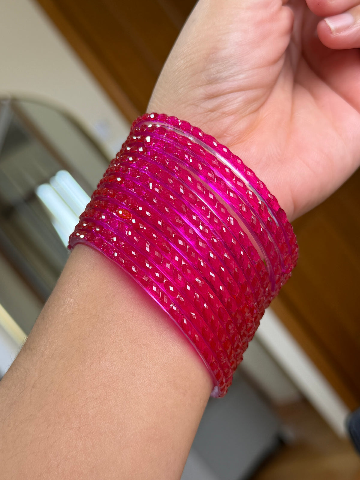 Glass bangles