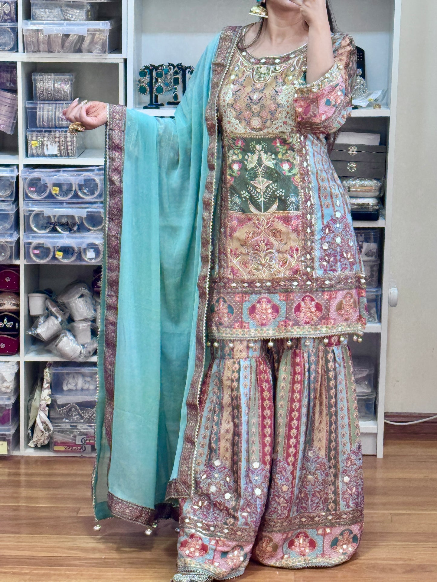 PURE VISCOS NATURAL CREP SILK