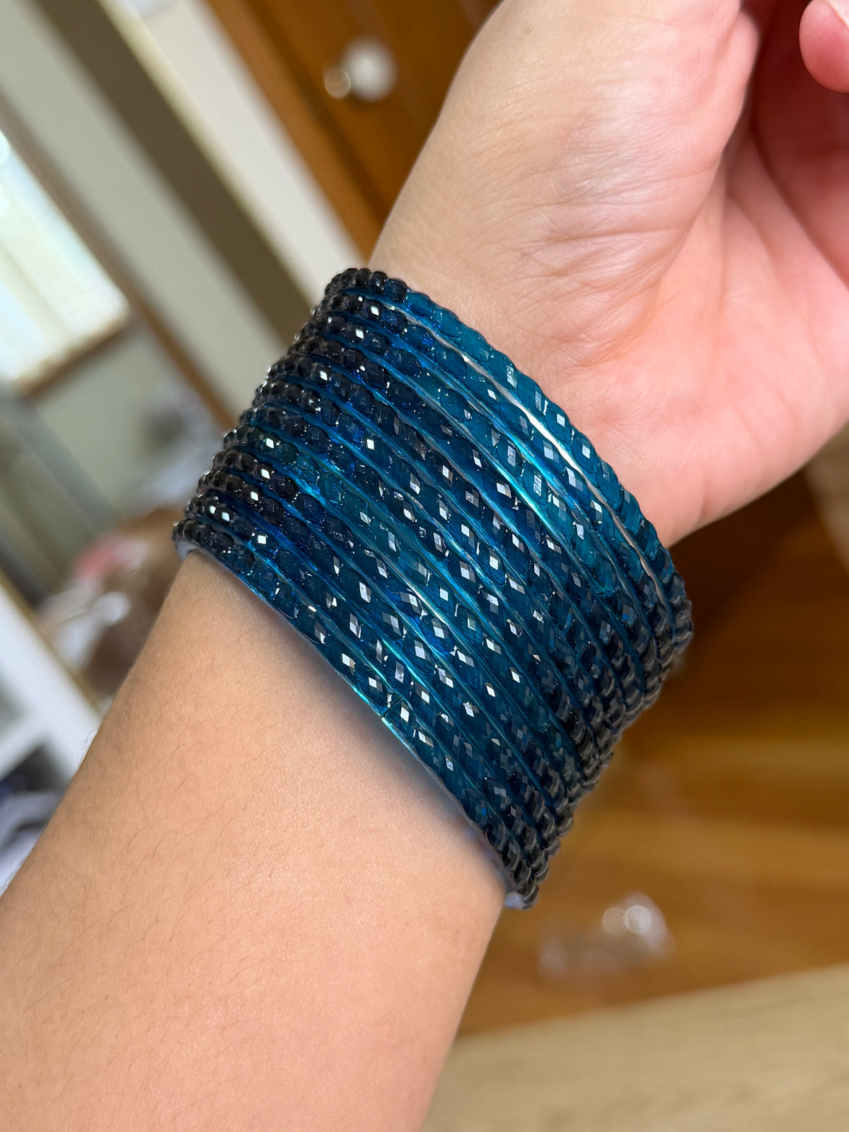 Glass bangles