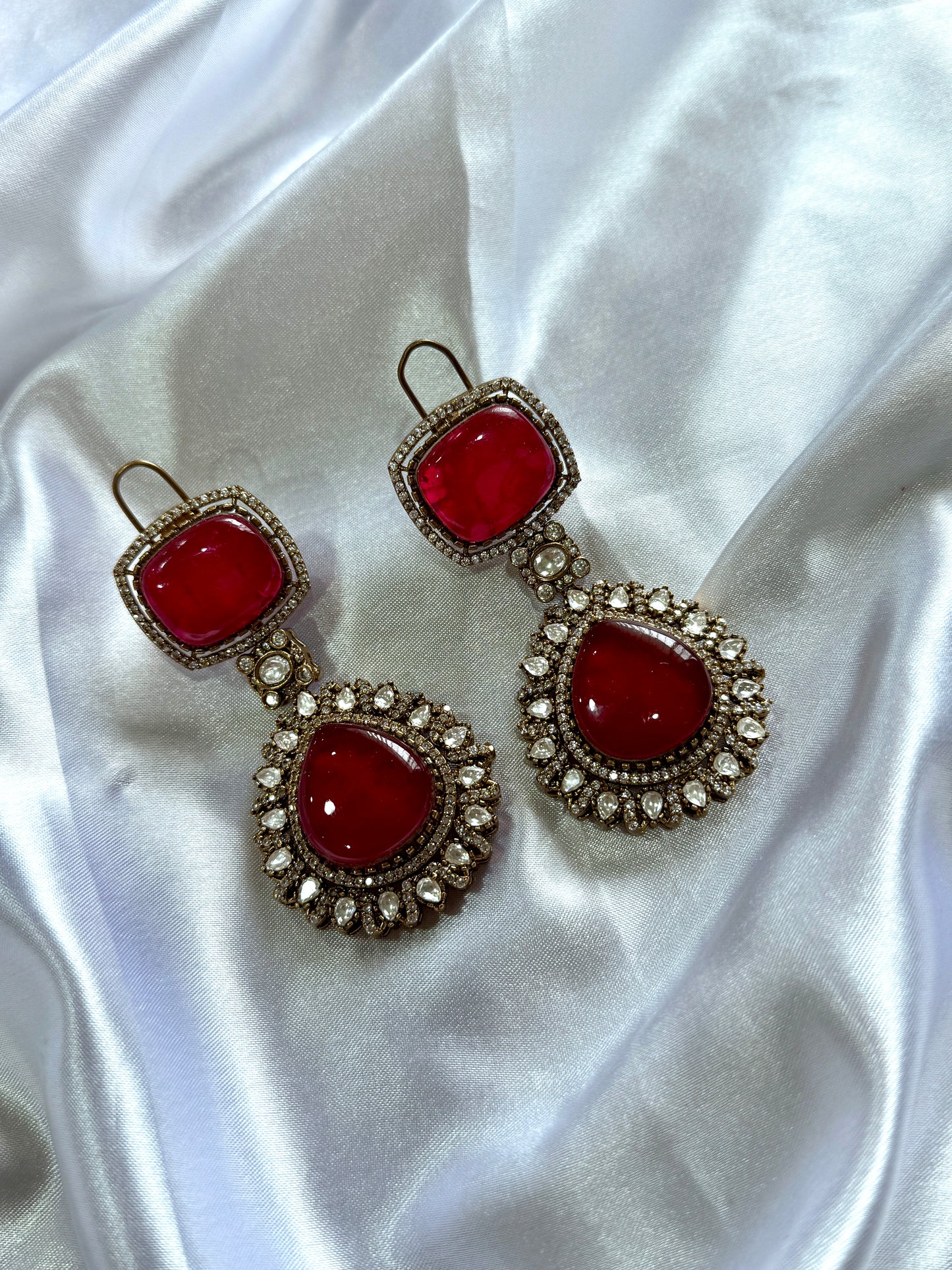Premium moissanite earrings