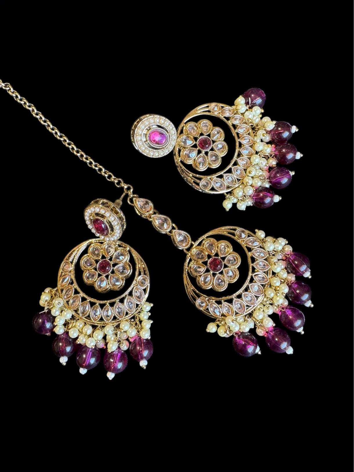 Polki necklace set