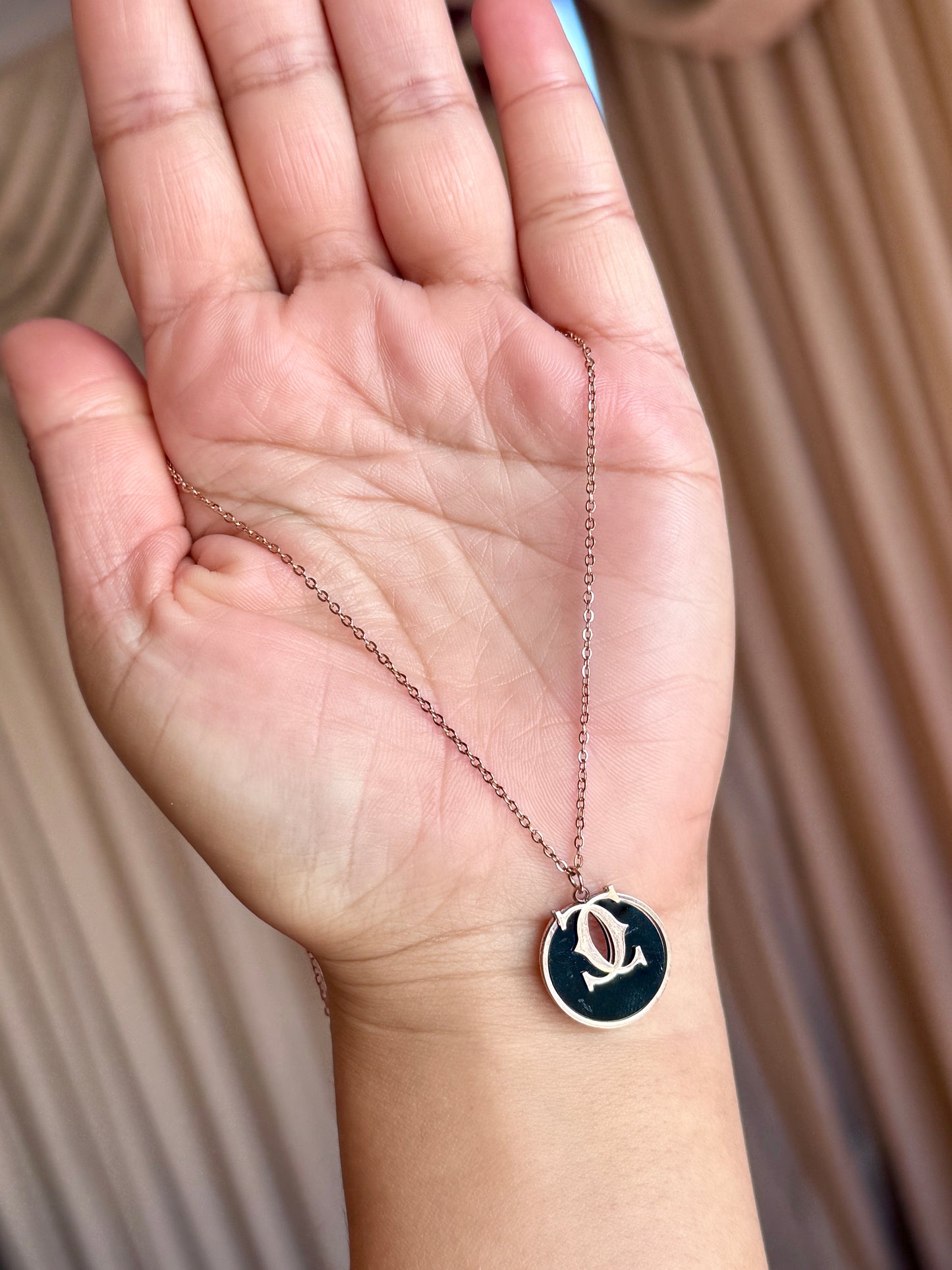 Anti tarnish chain(Rose gold)