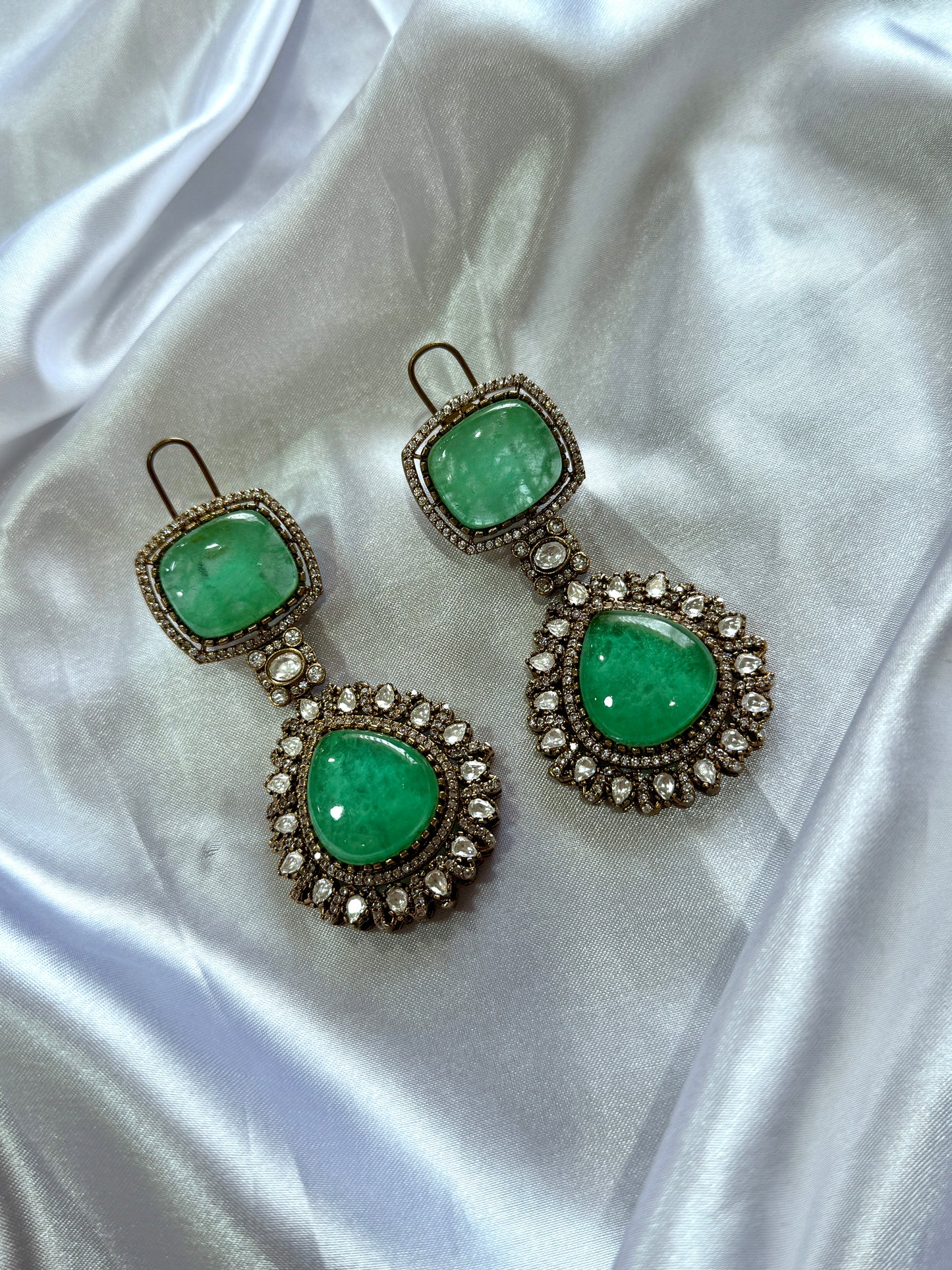 Premium moissanite earrings