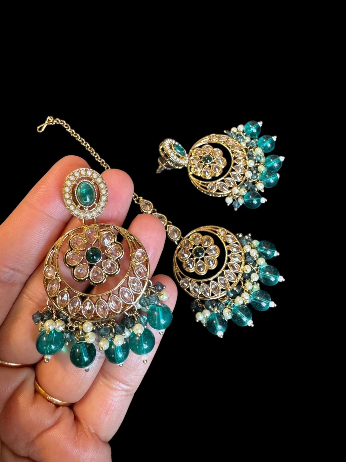 Polki necklace set