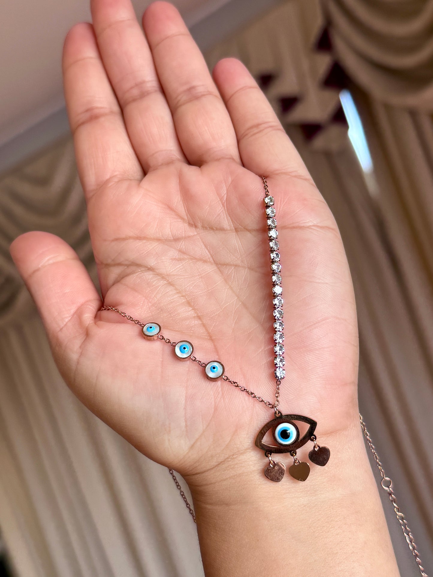 Anti tarnish chain(Rose gold)