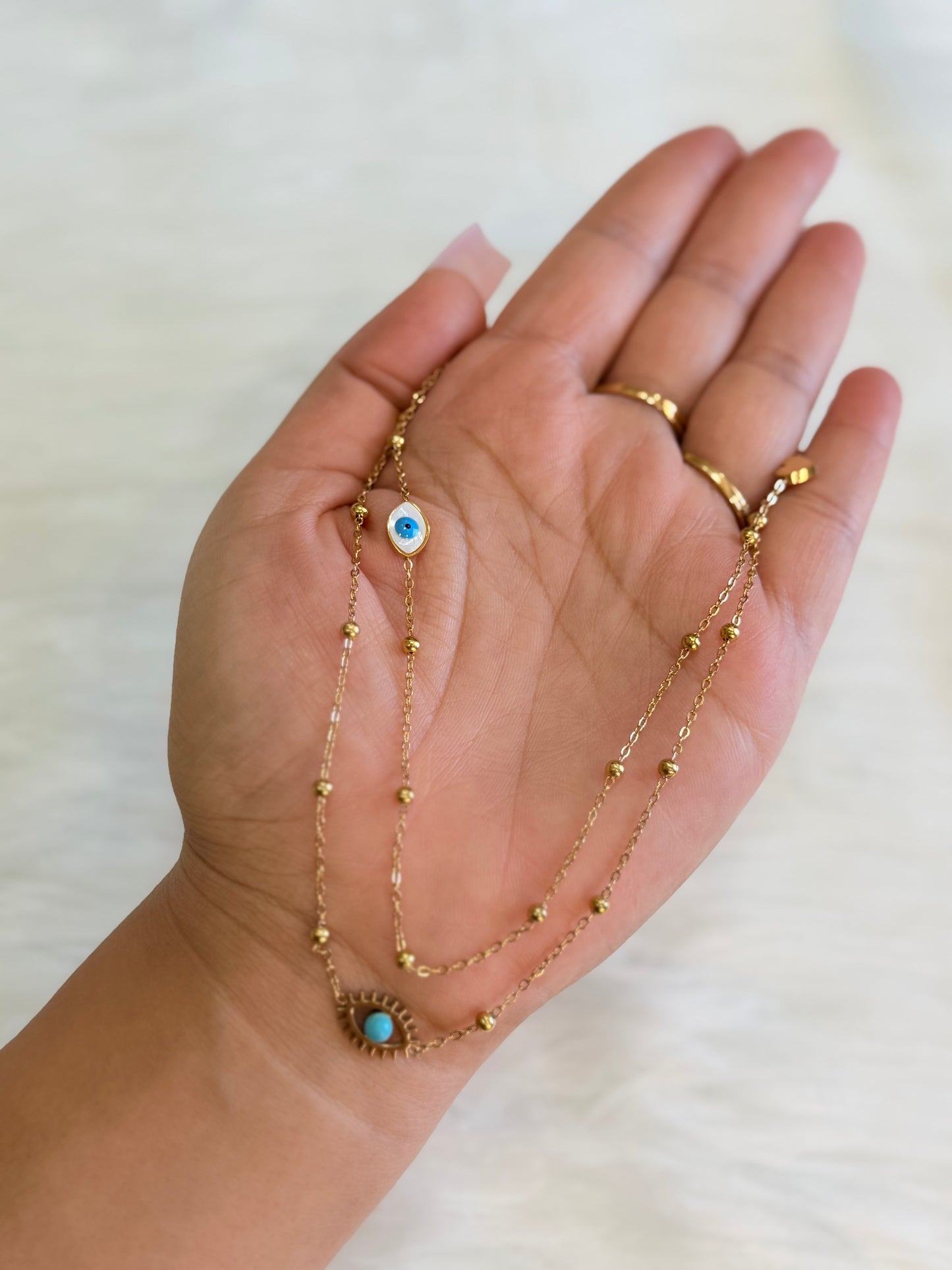 Evil eye chain