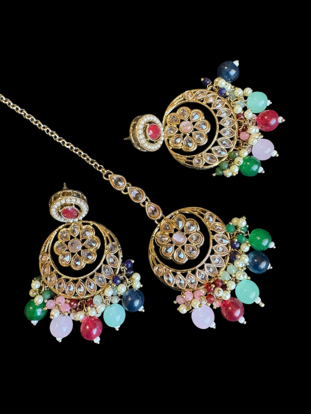 Polki necklace set
