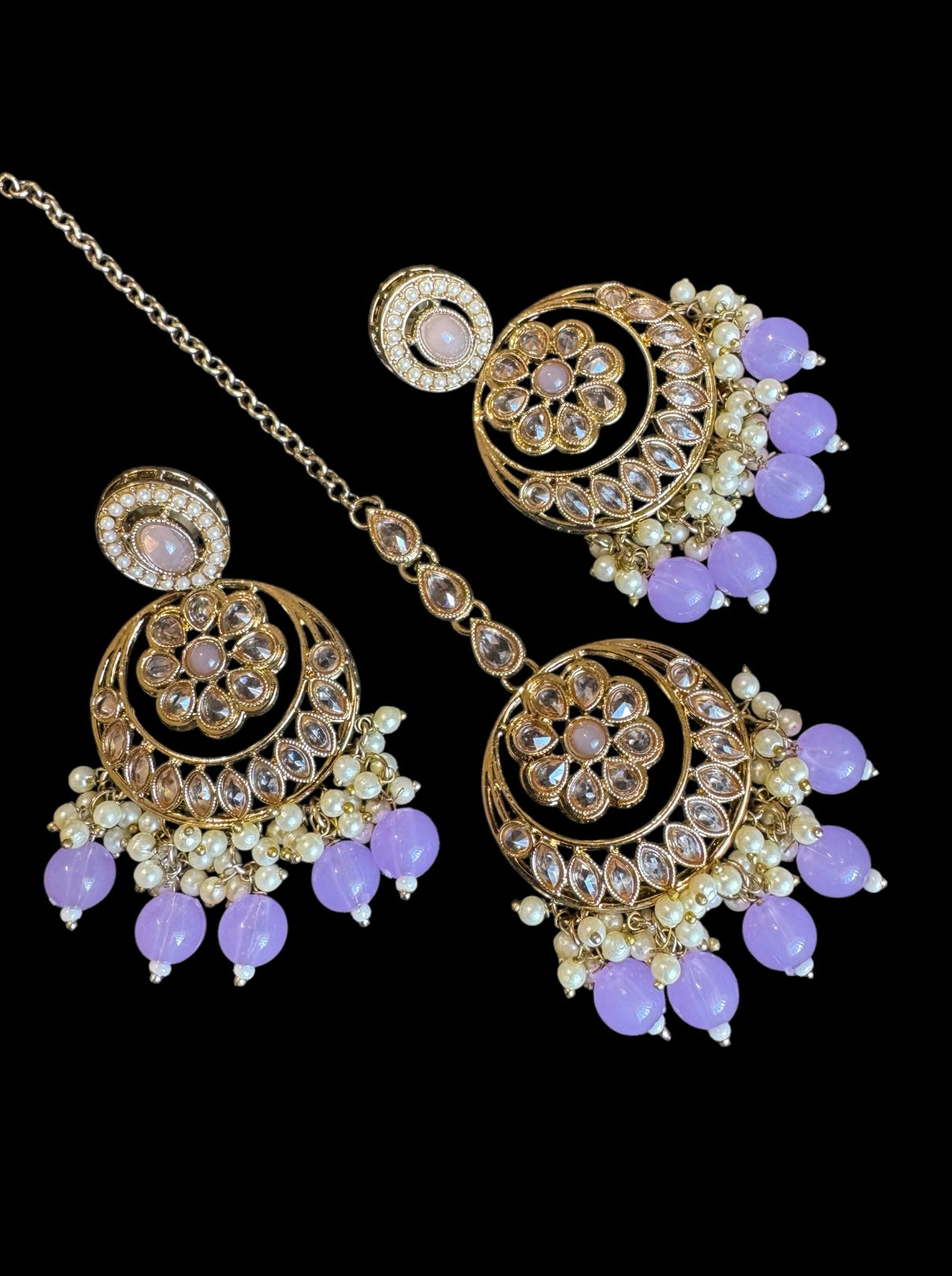 Polki necklace set