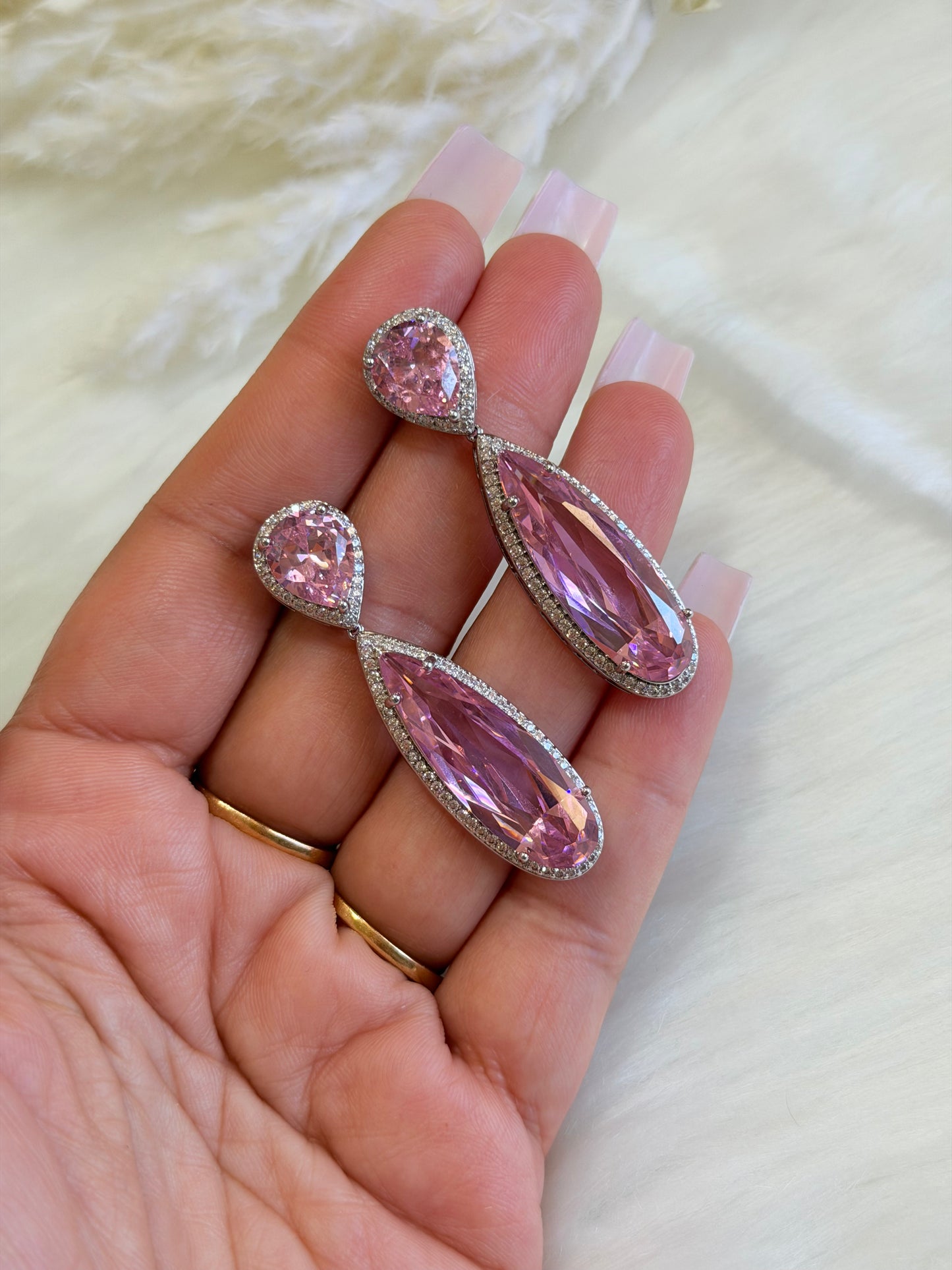 Exclusive earrings(Pink)
