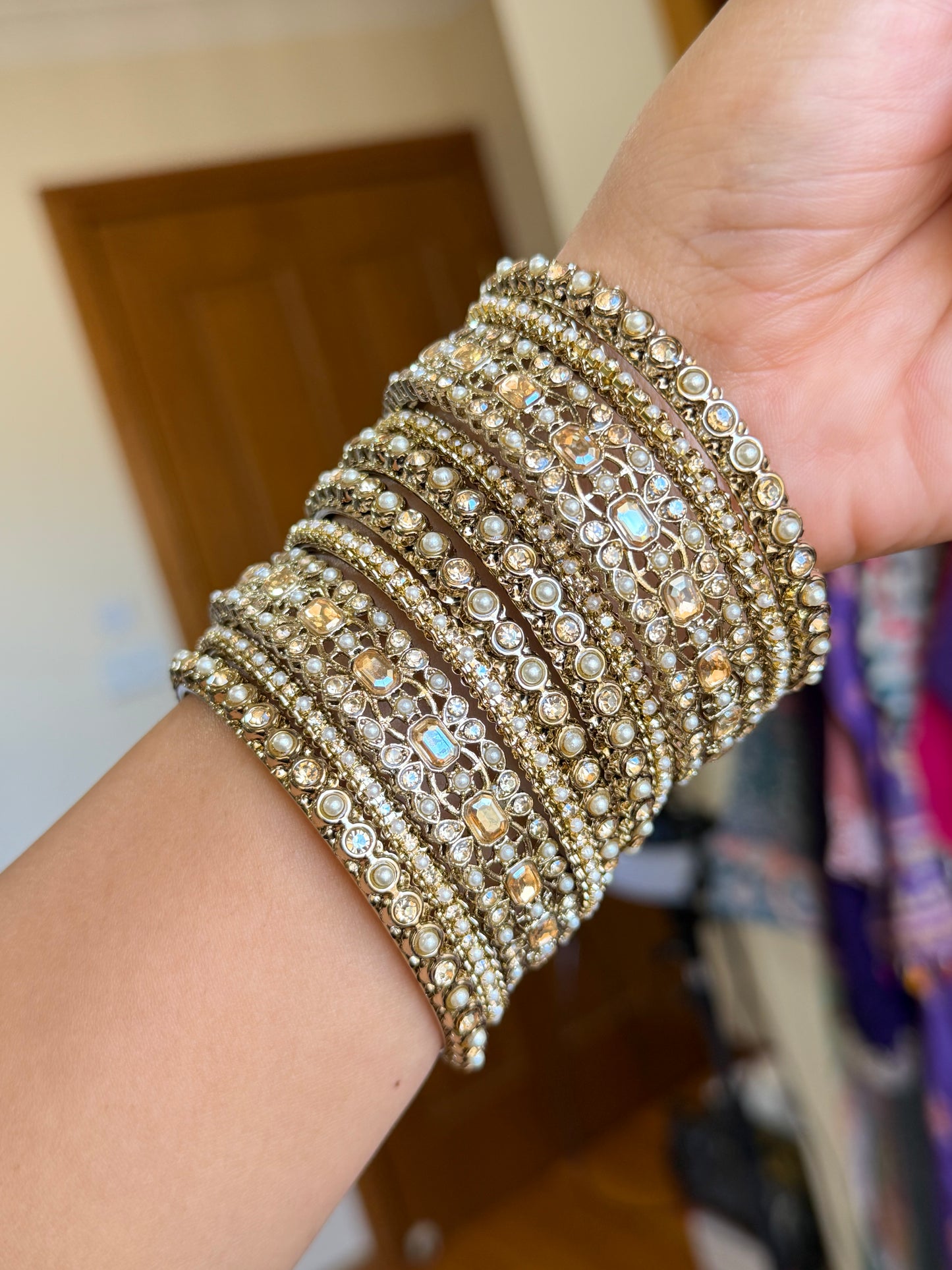 Golden bangles