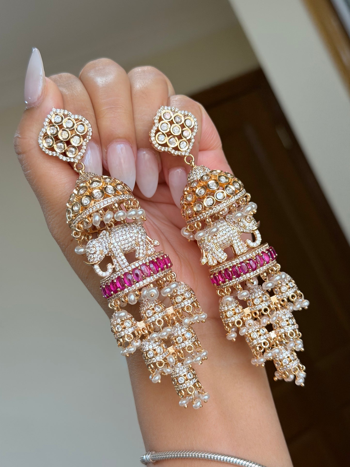 Statement earrings