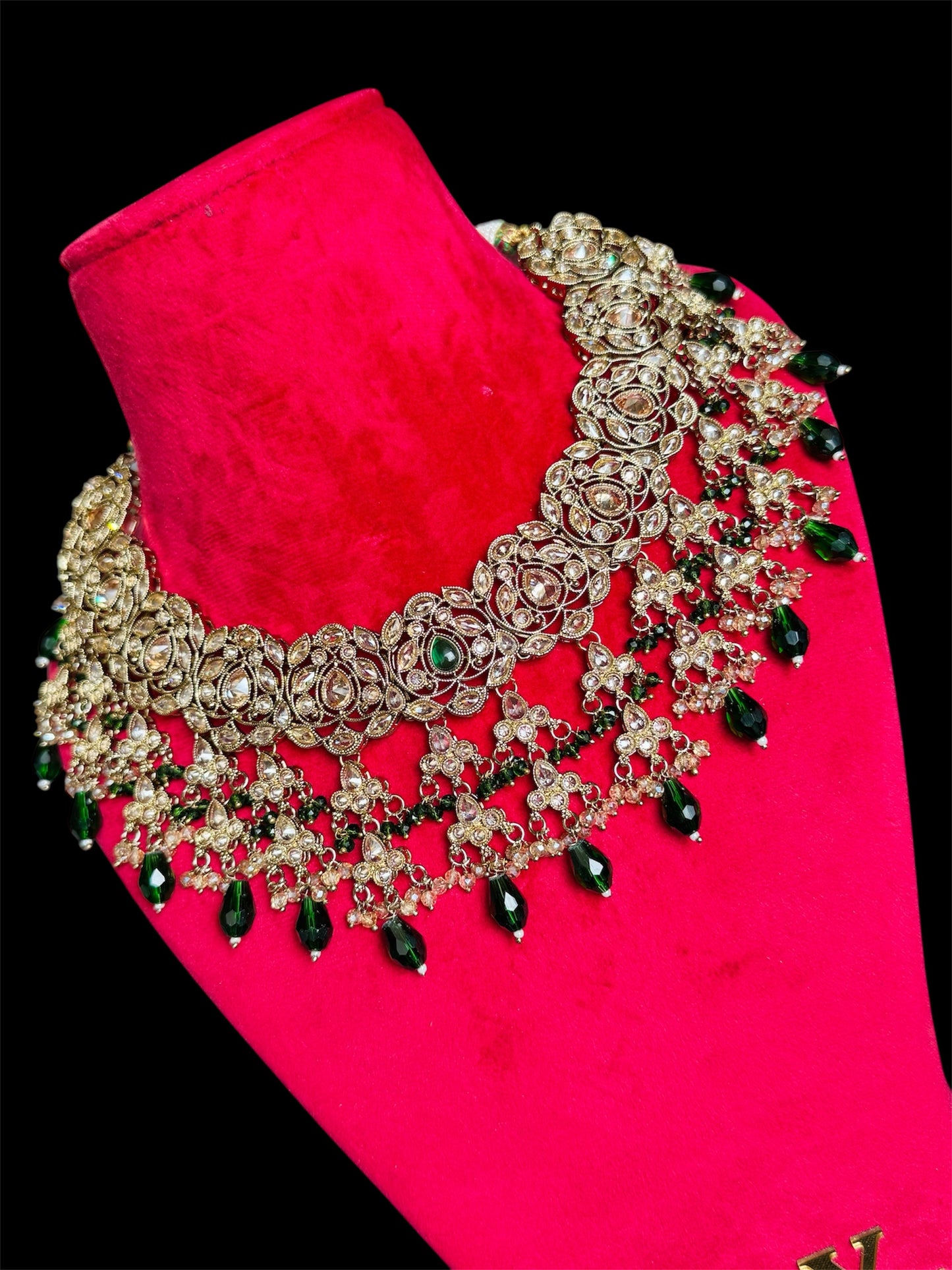 Polki necklace set