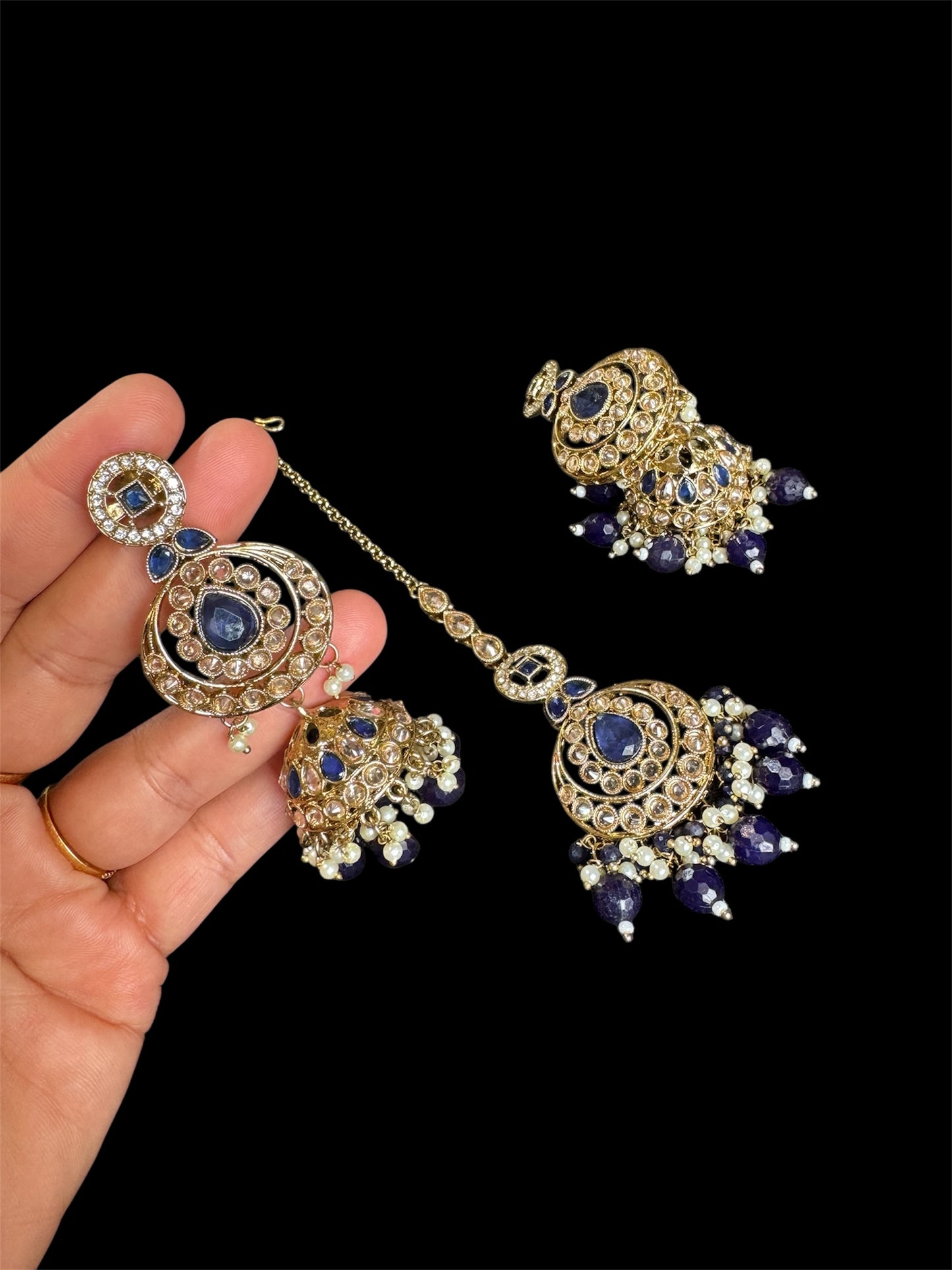 Polki necklace set