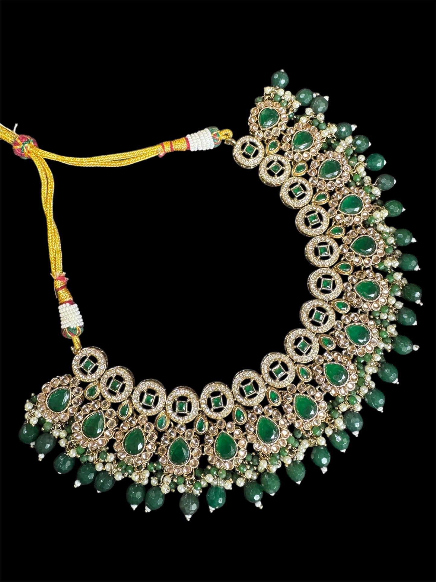 Polki necklace set