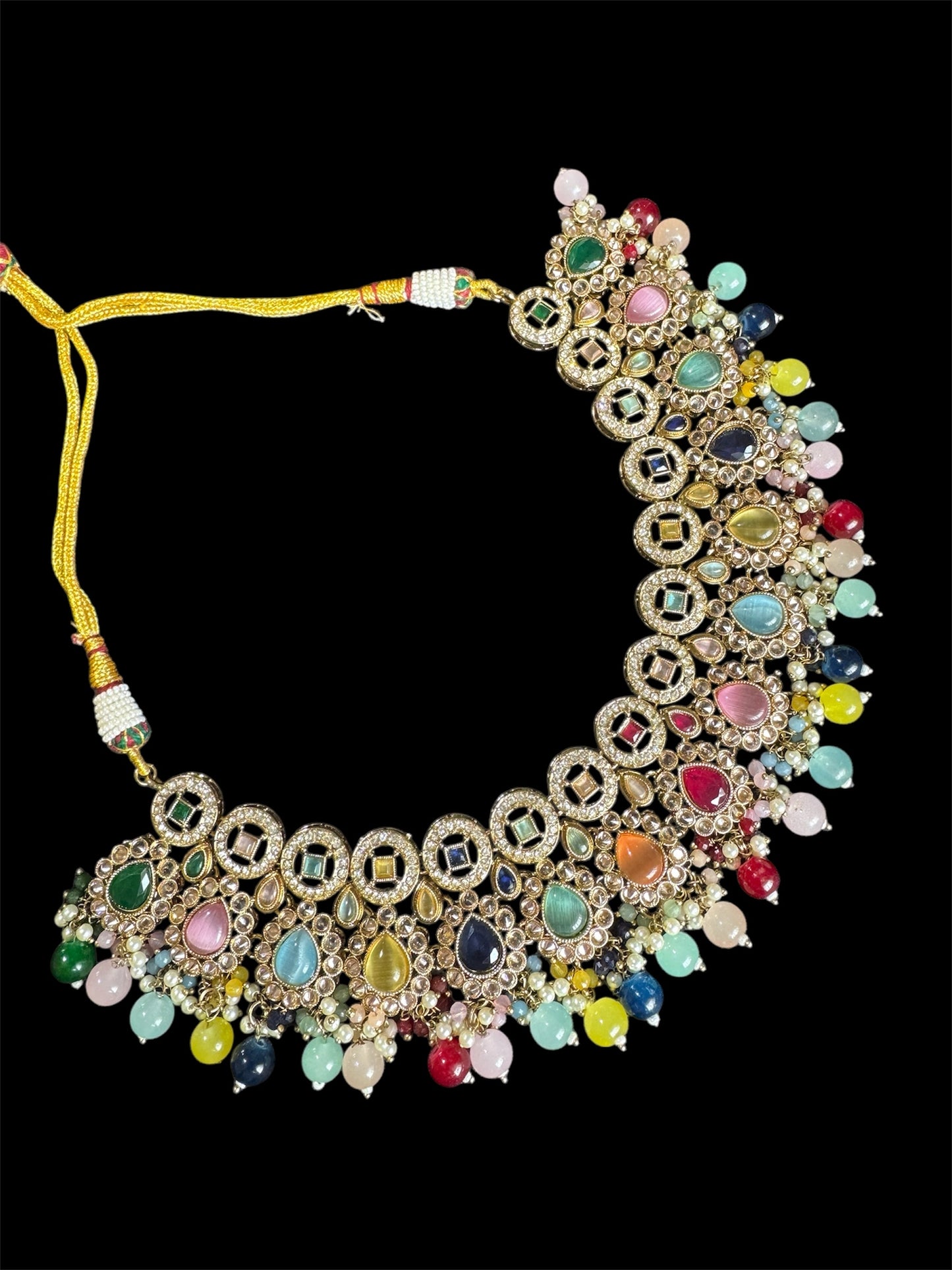 Polki necklace set