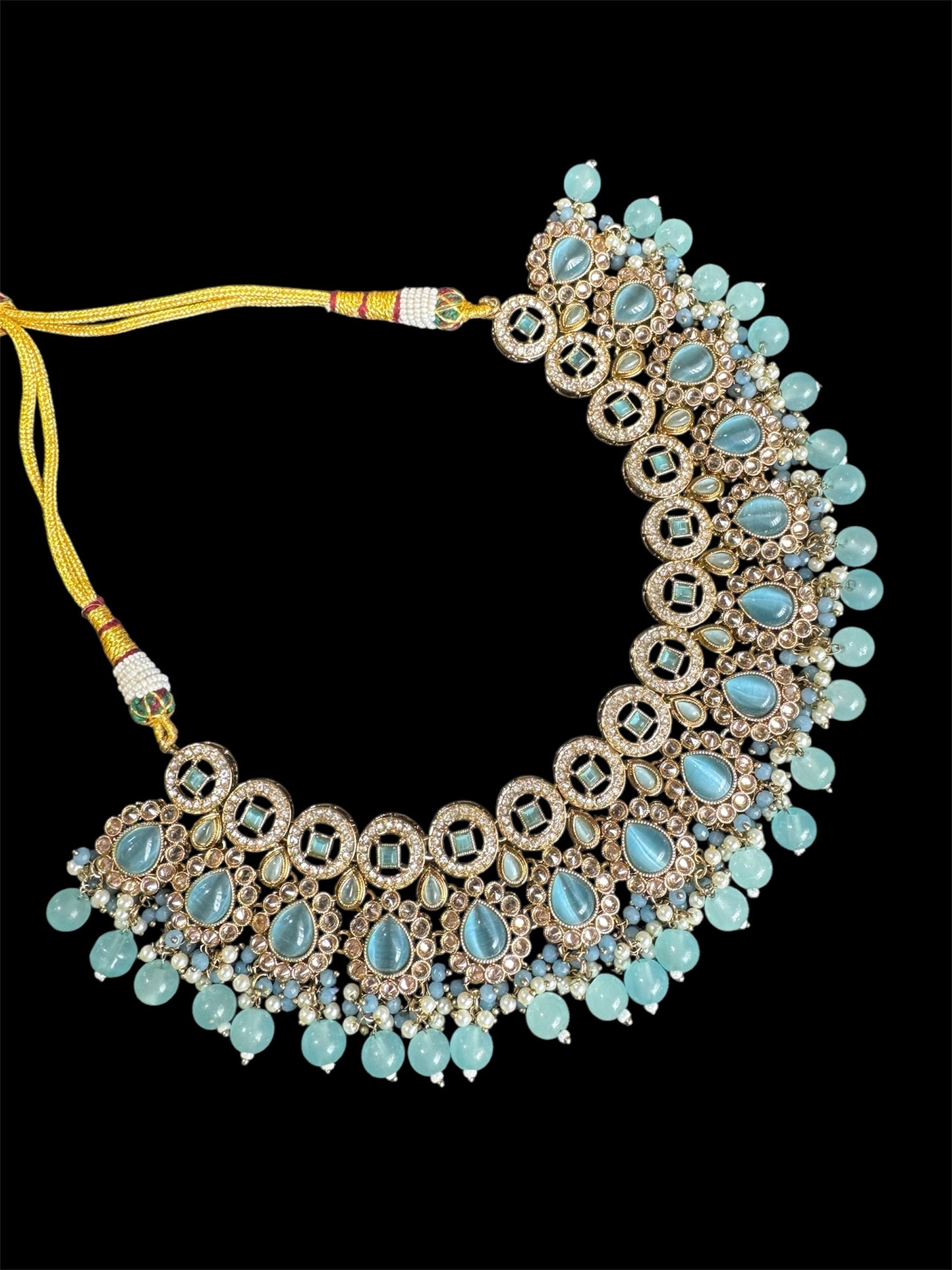 Polki necklace set
