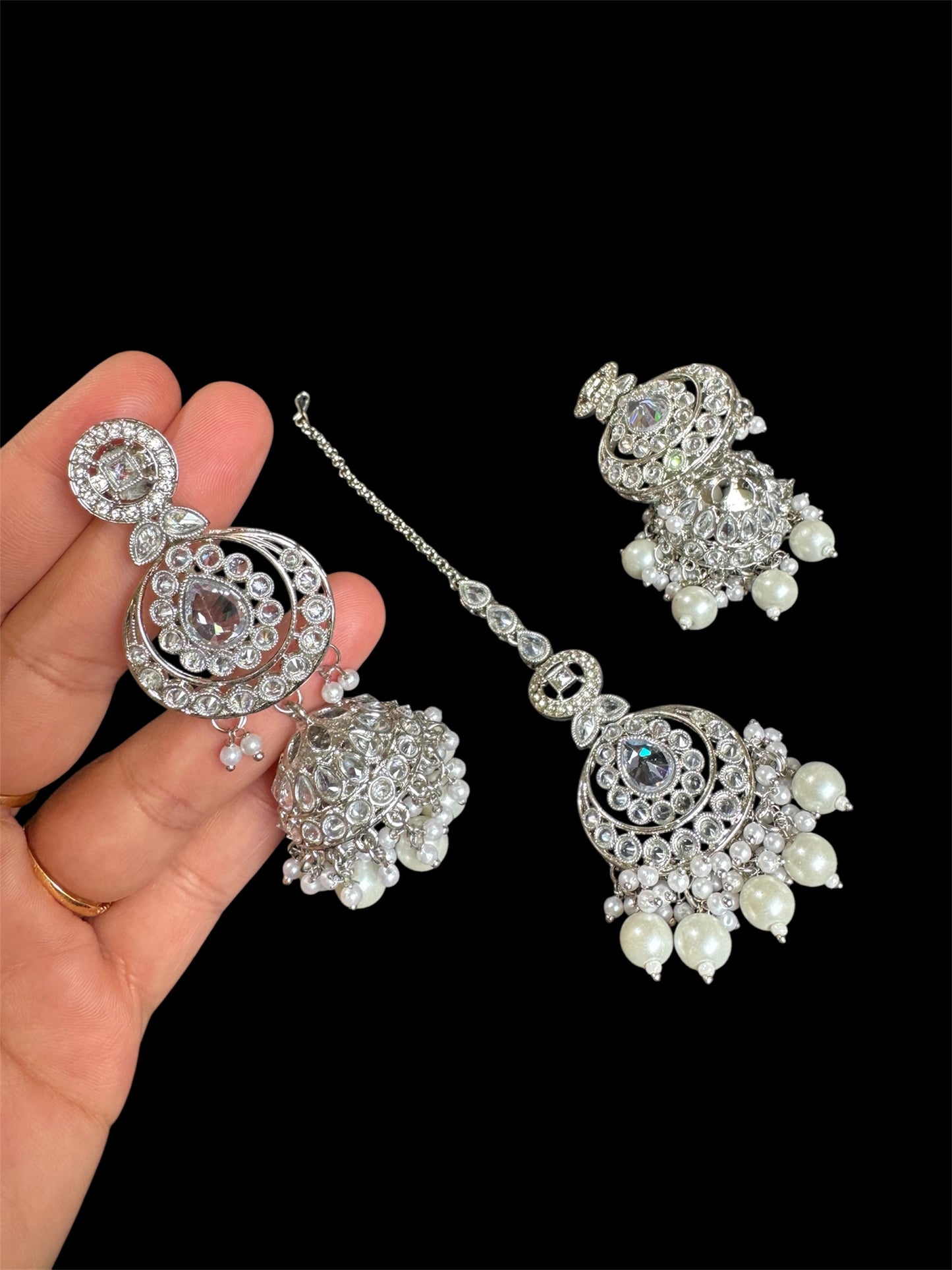 Polki necklace set