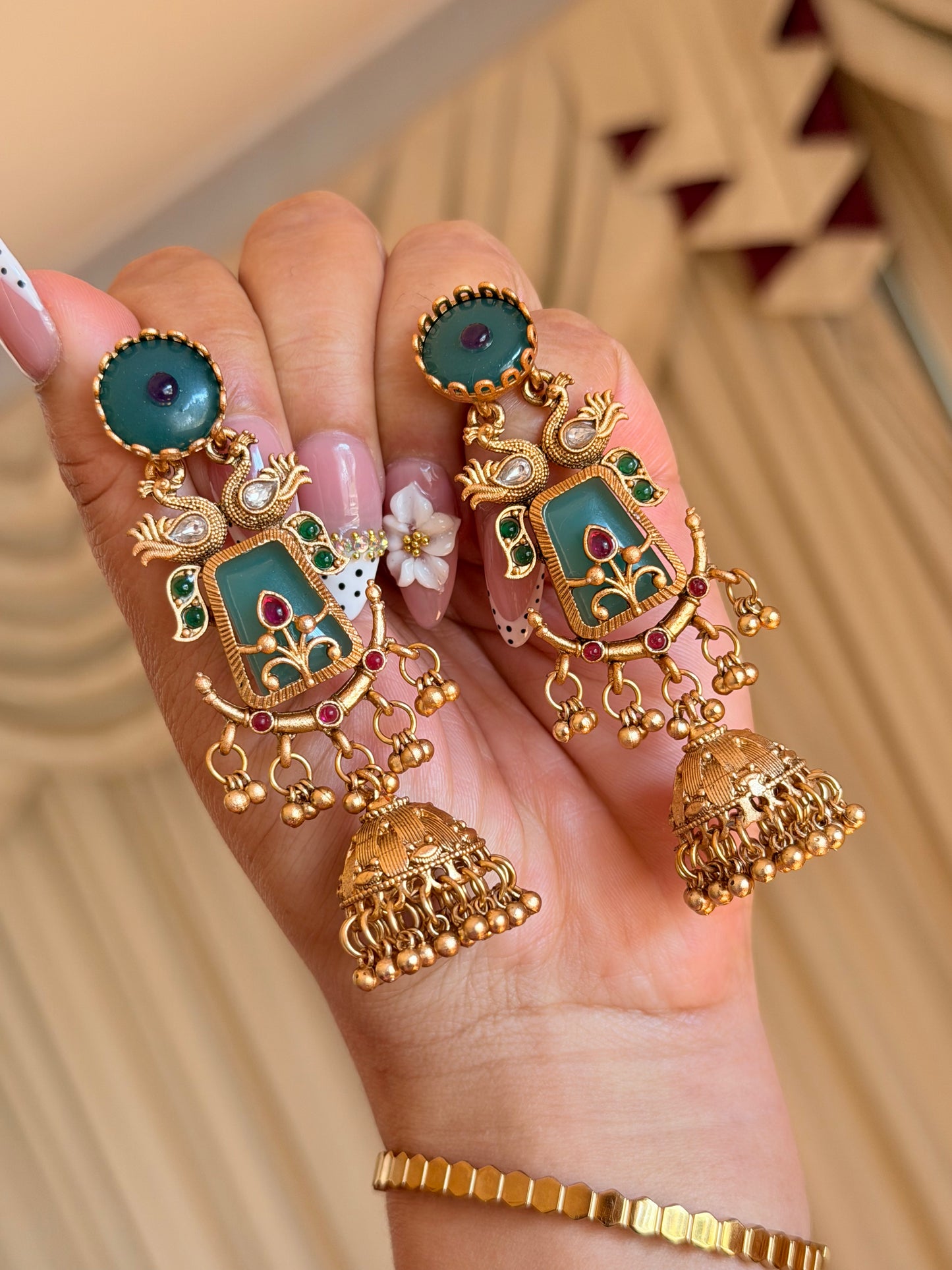 Kashmiri earrings