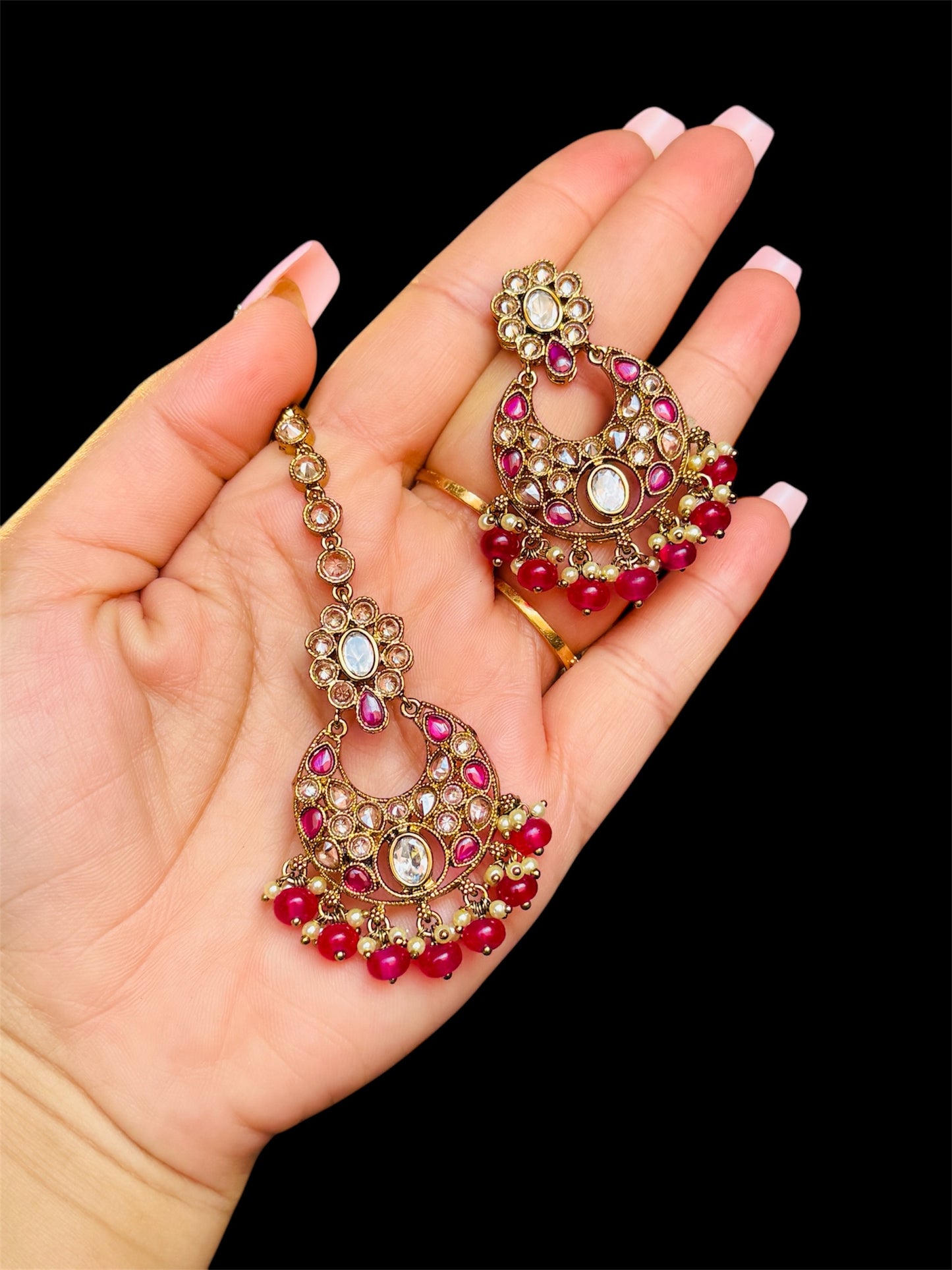 Hot pink premium necklace