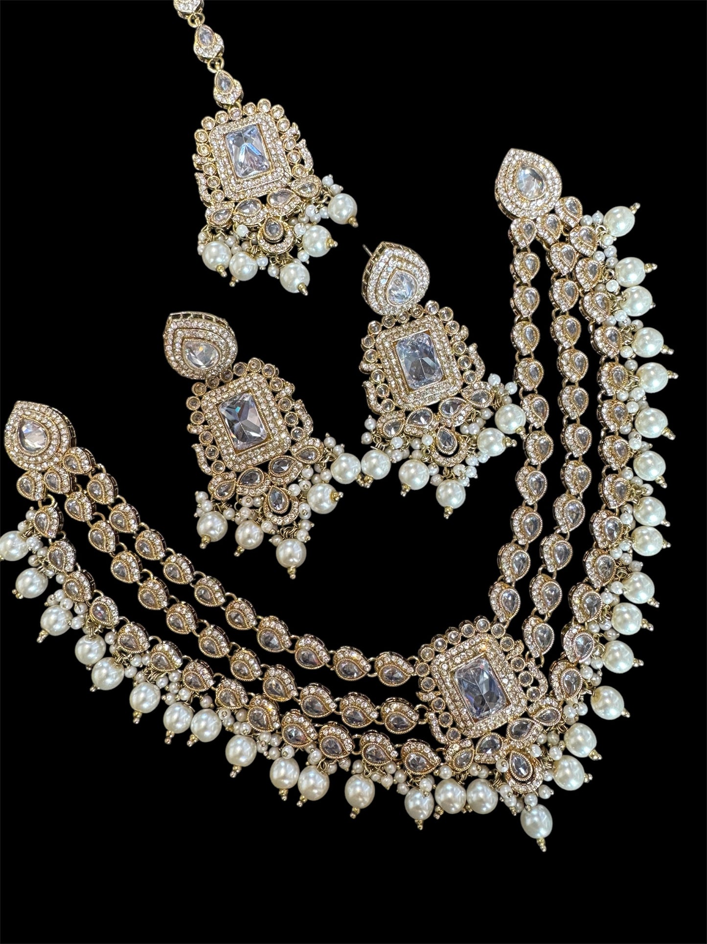 Polki necklace set