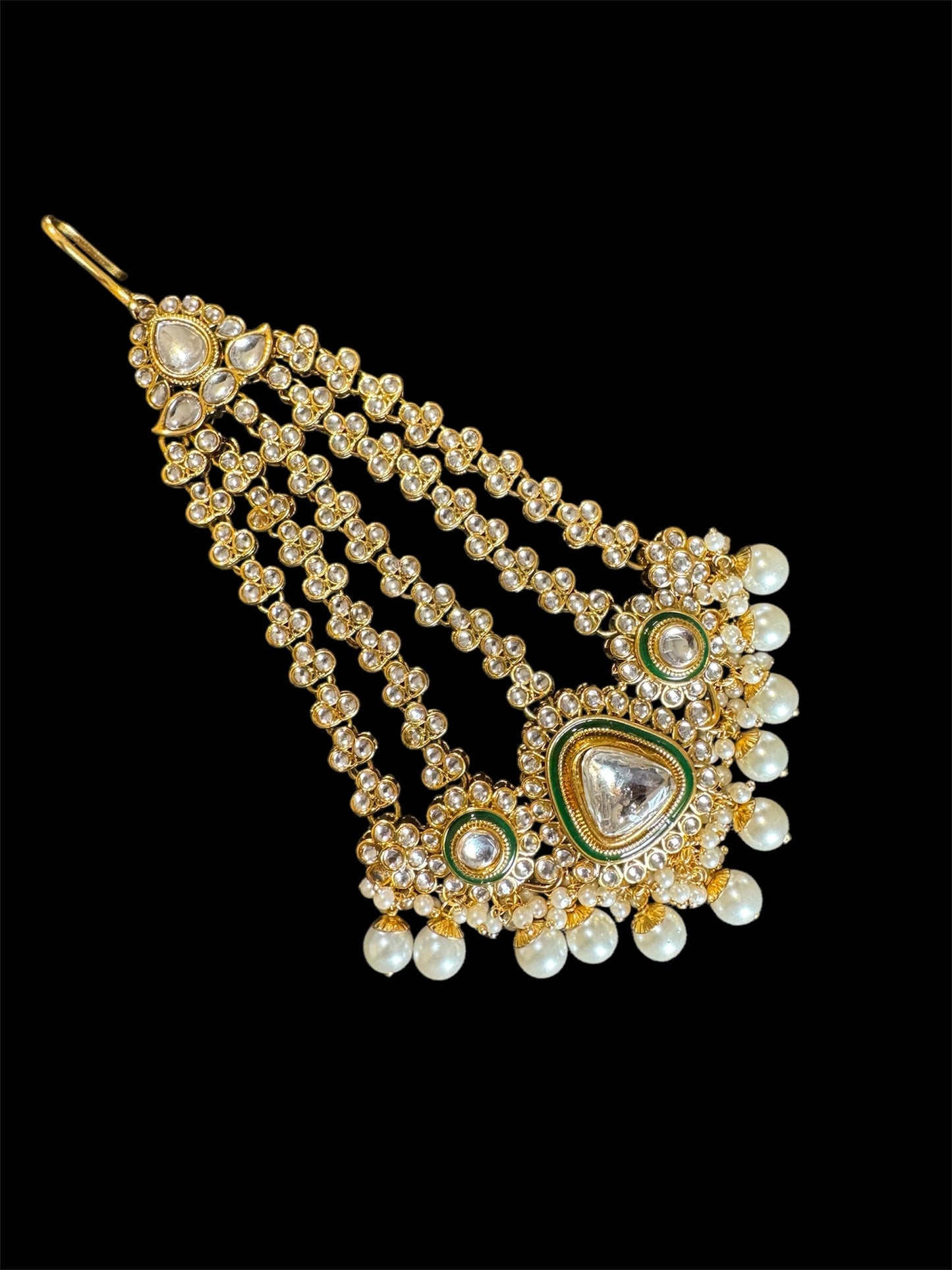 Passa or jhummar in kundan