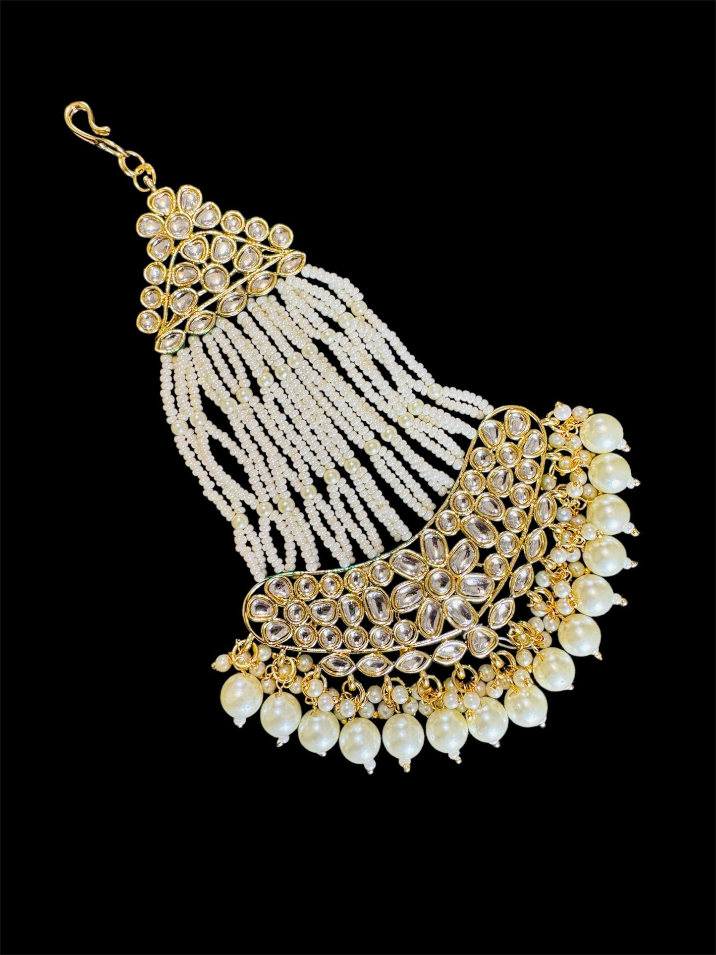Passa or jhummar in kundan