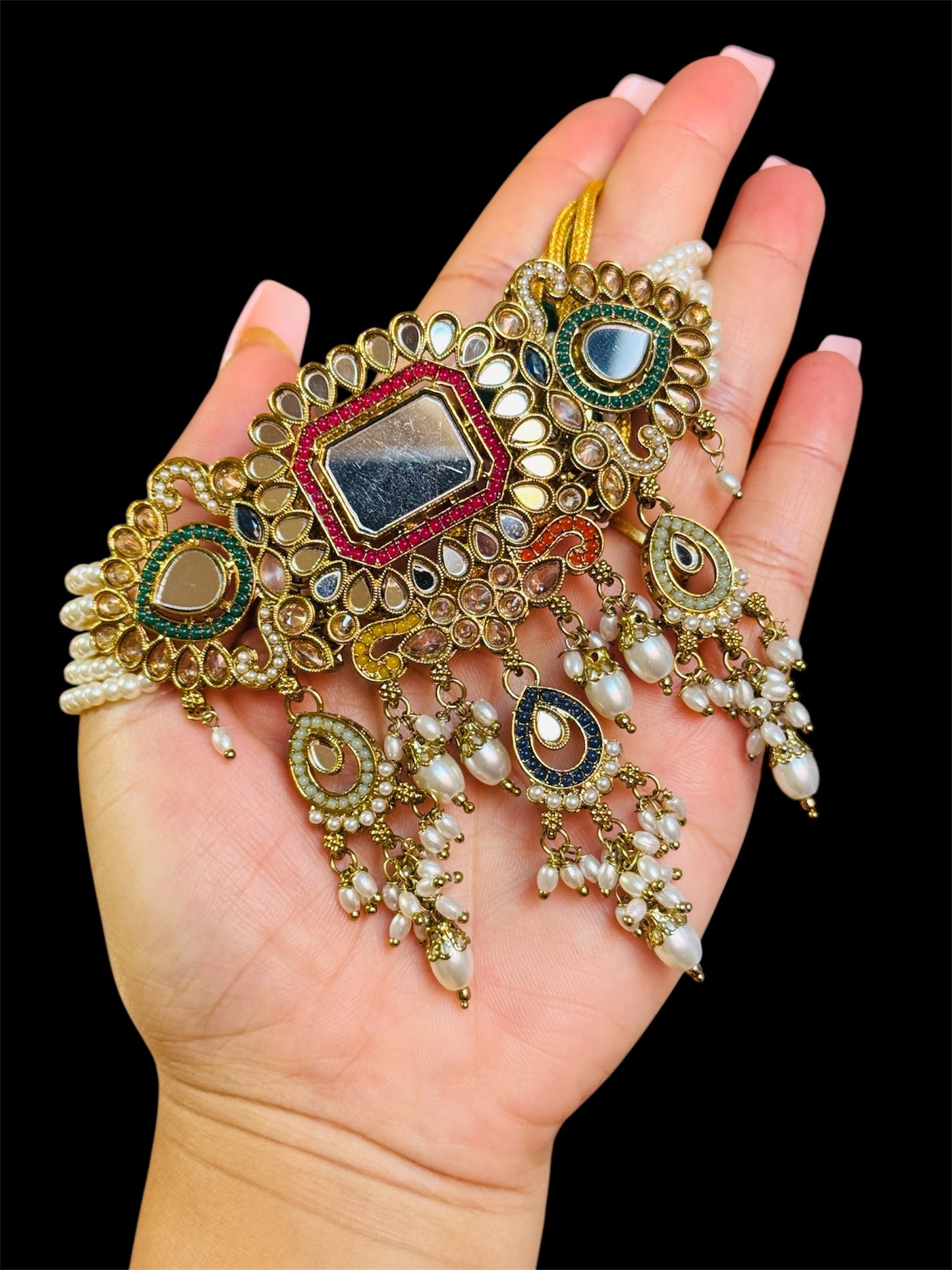 Mirror necklace set
