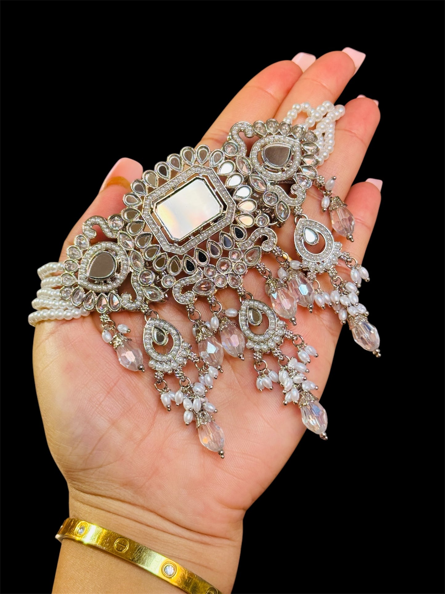 Mirror necklace set