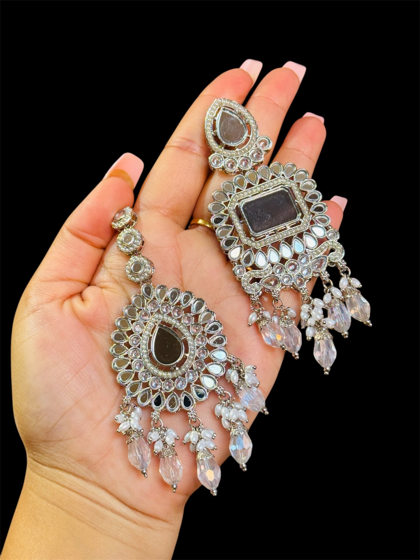 Mirror necklace set
